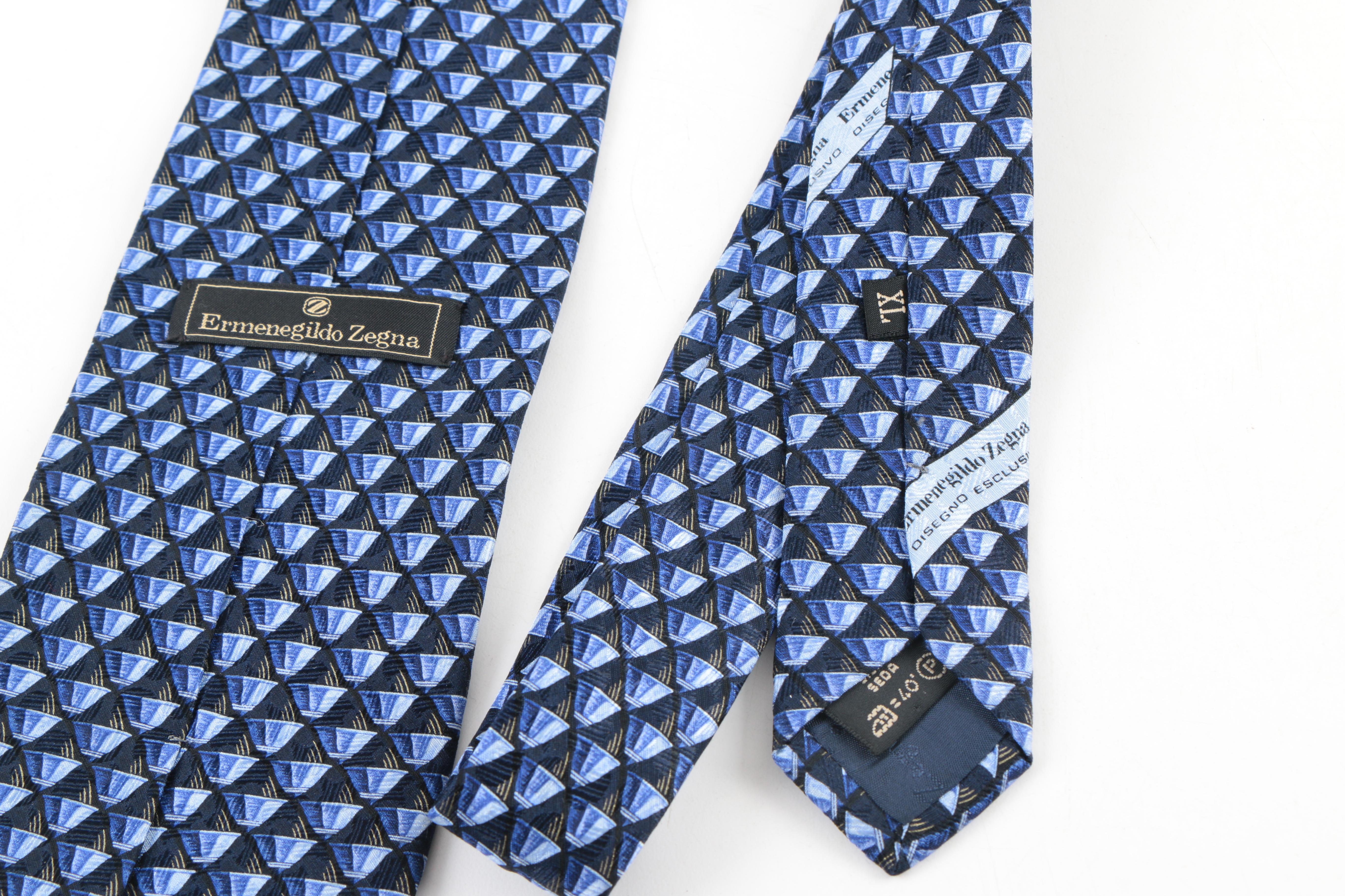 Ermenegildo Zegna Silk Necktie Collection
