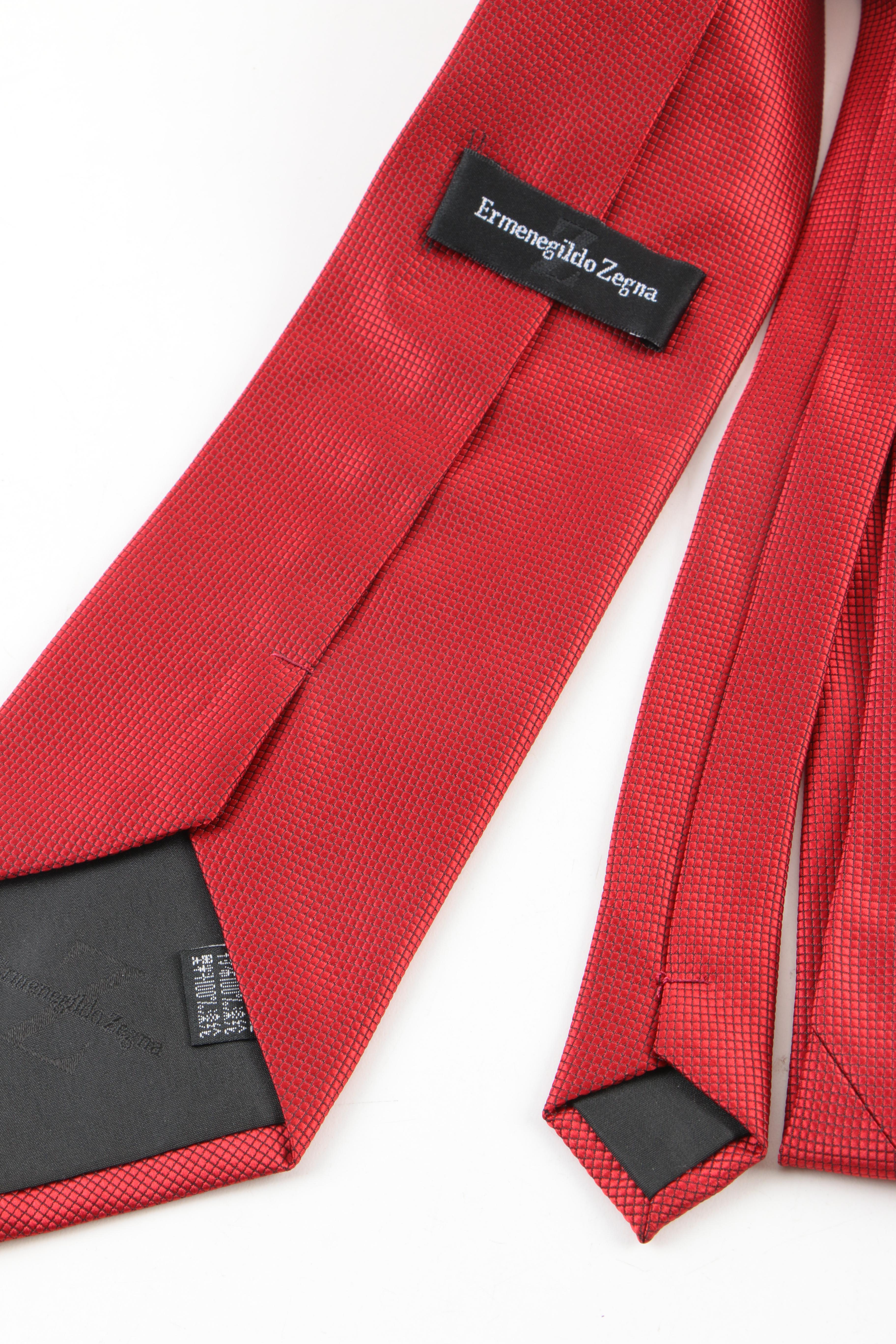 Ermenegildo Zegna Silk Necktie Collection