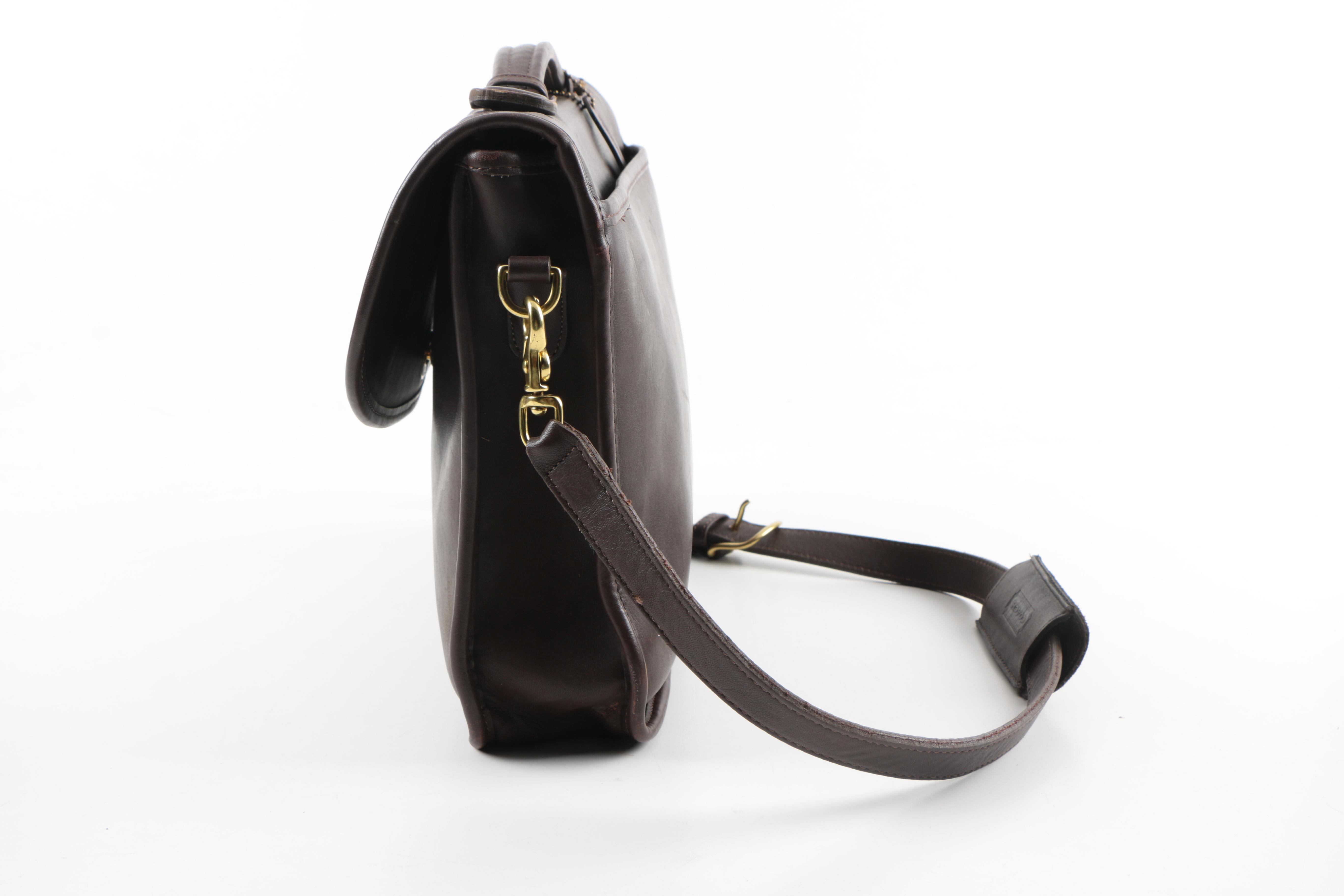 Coach Leather Briefcase