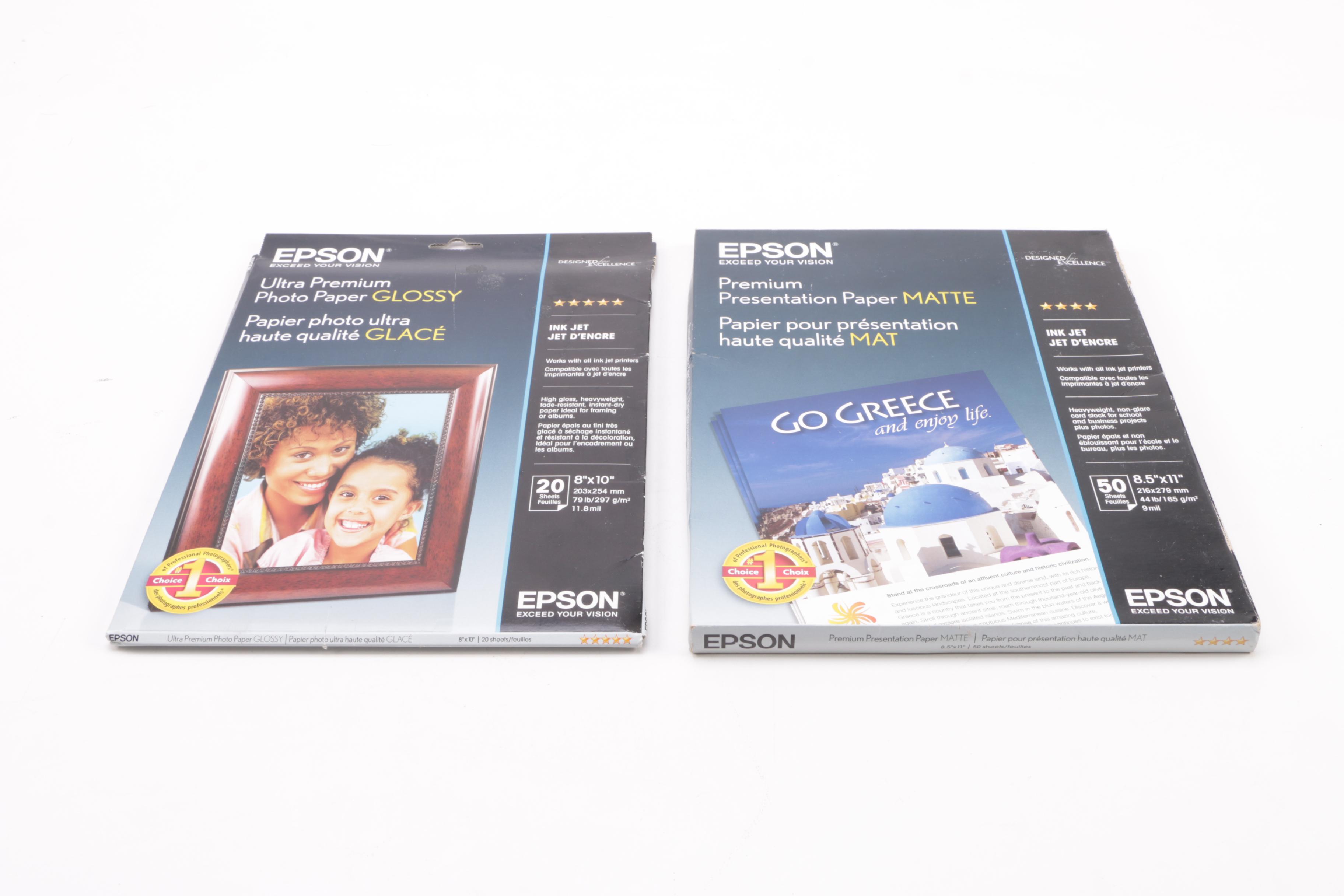 Epson Artisan 1430 Inkjet Printer with Paper