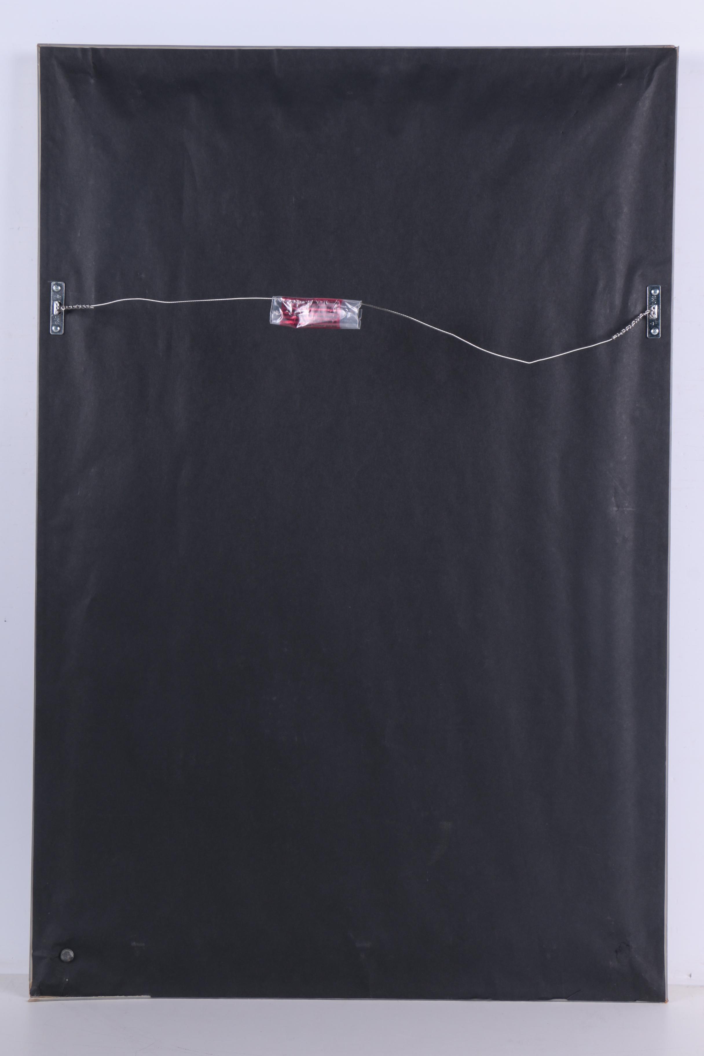 Hauer 2008 Ink Drawing on Glass of Abstract Figures