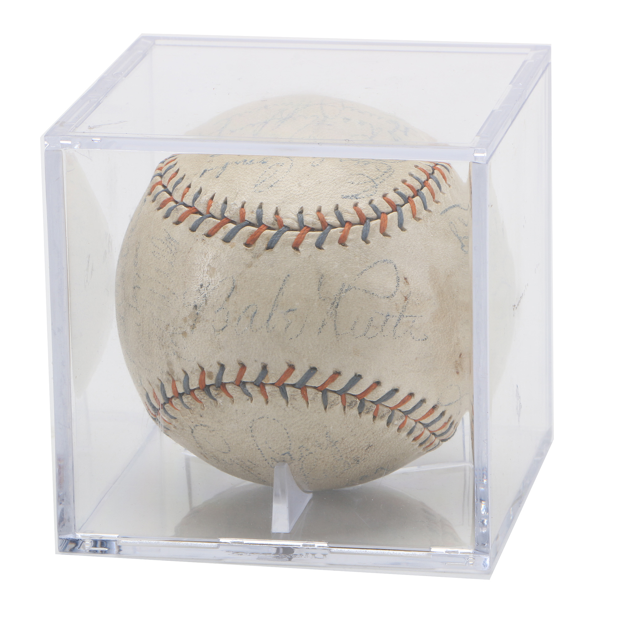 1931 Yankees Signed Baseball Including Babe Ruth and Lou Gehrig