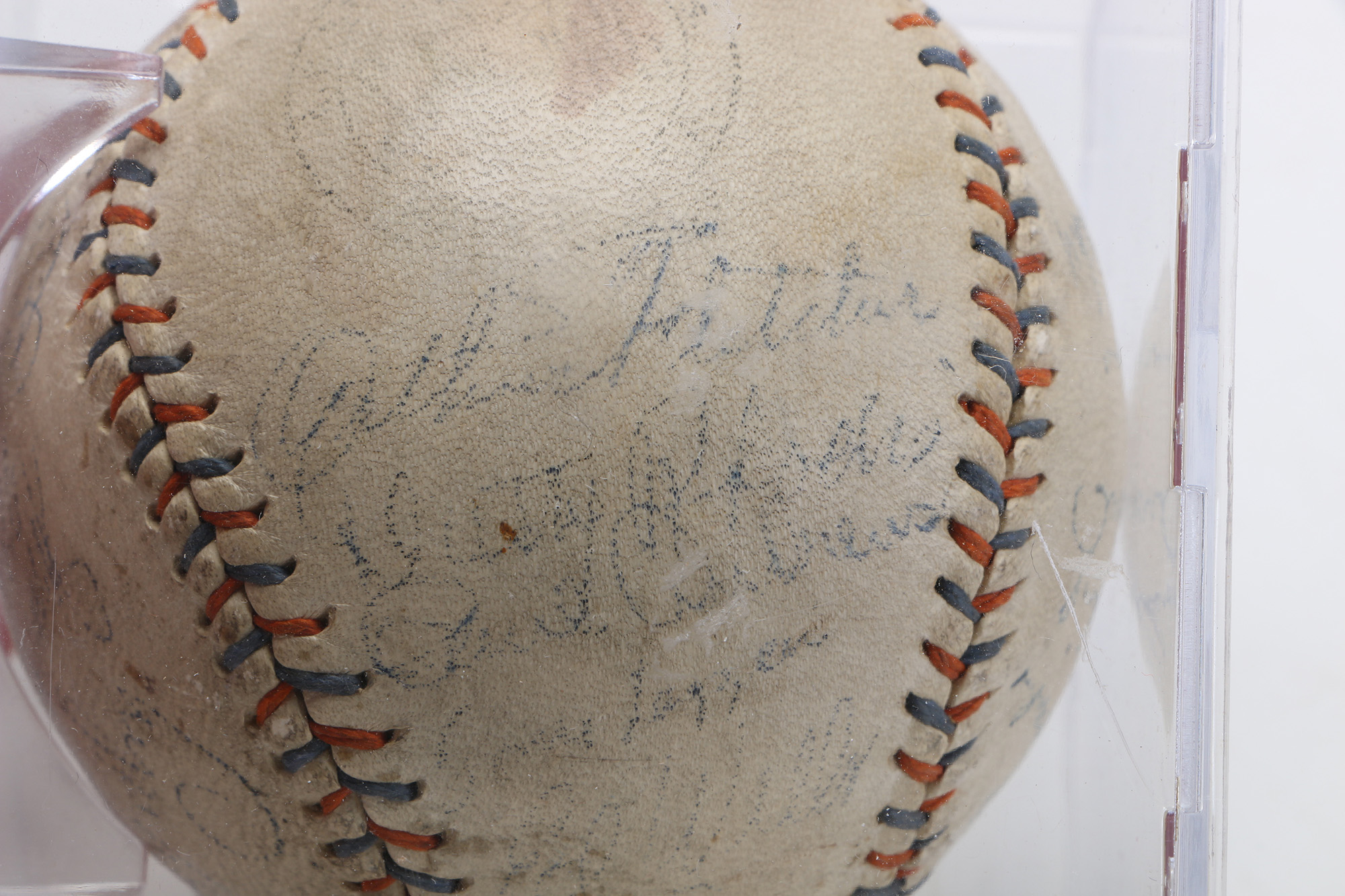 1931 Yankees Signed Baseball Including Babe Ruth and Lou Gehrig