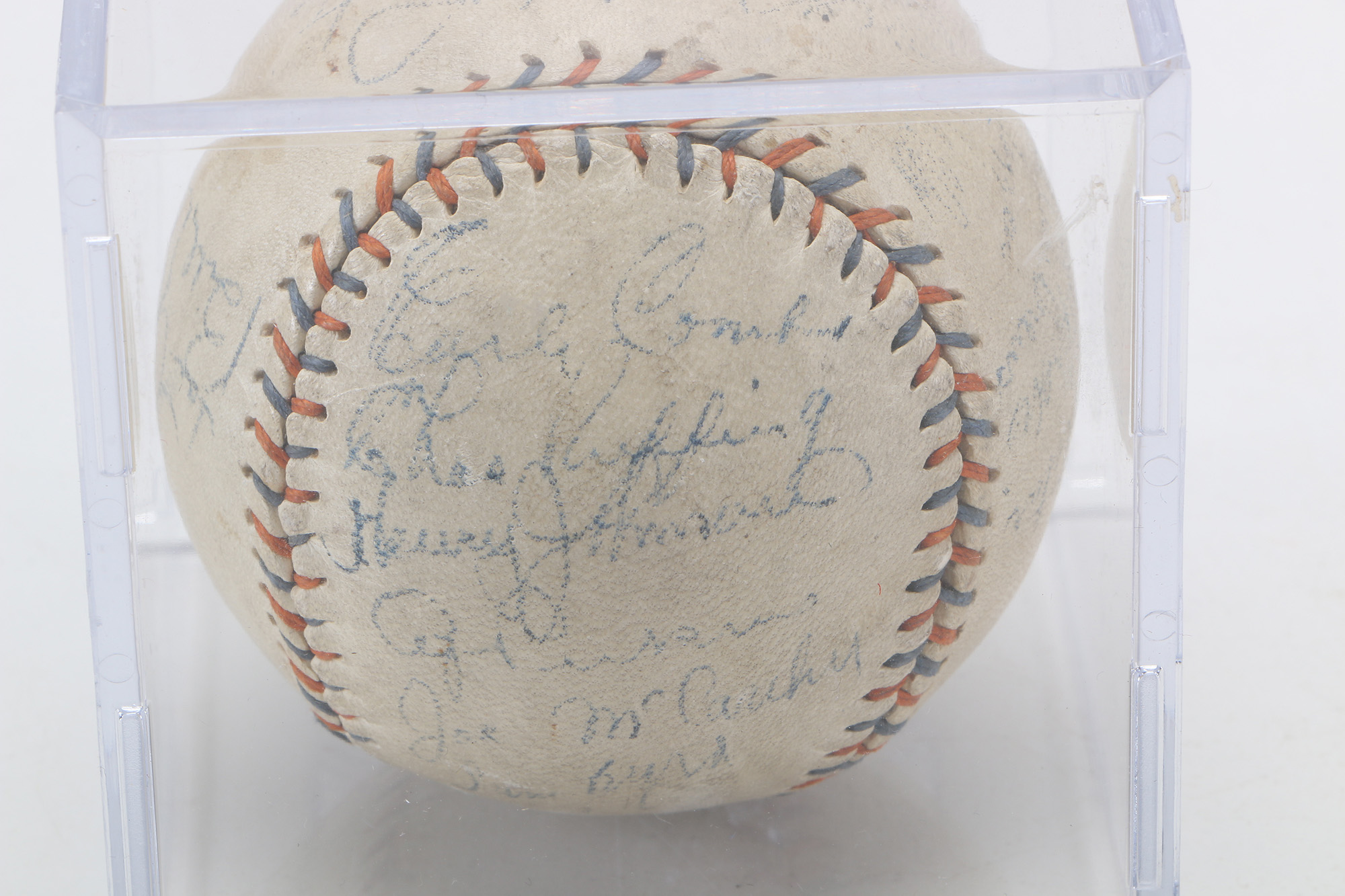 1931 Yankees Signed Baseball Including Babe Ruth and Lou Gehrig