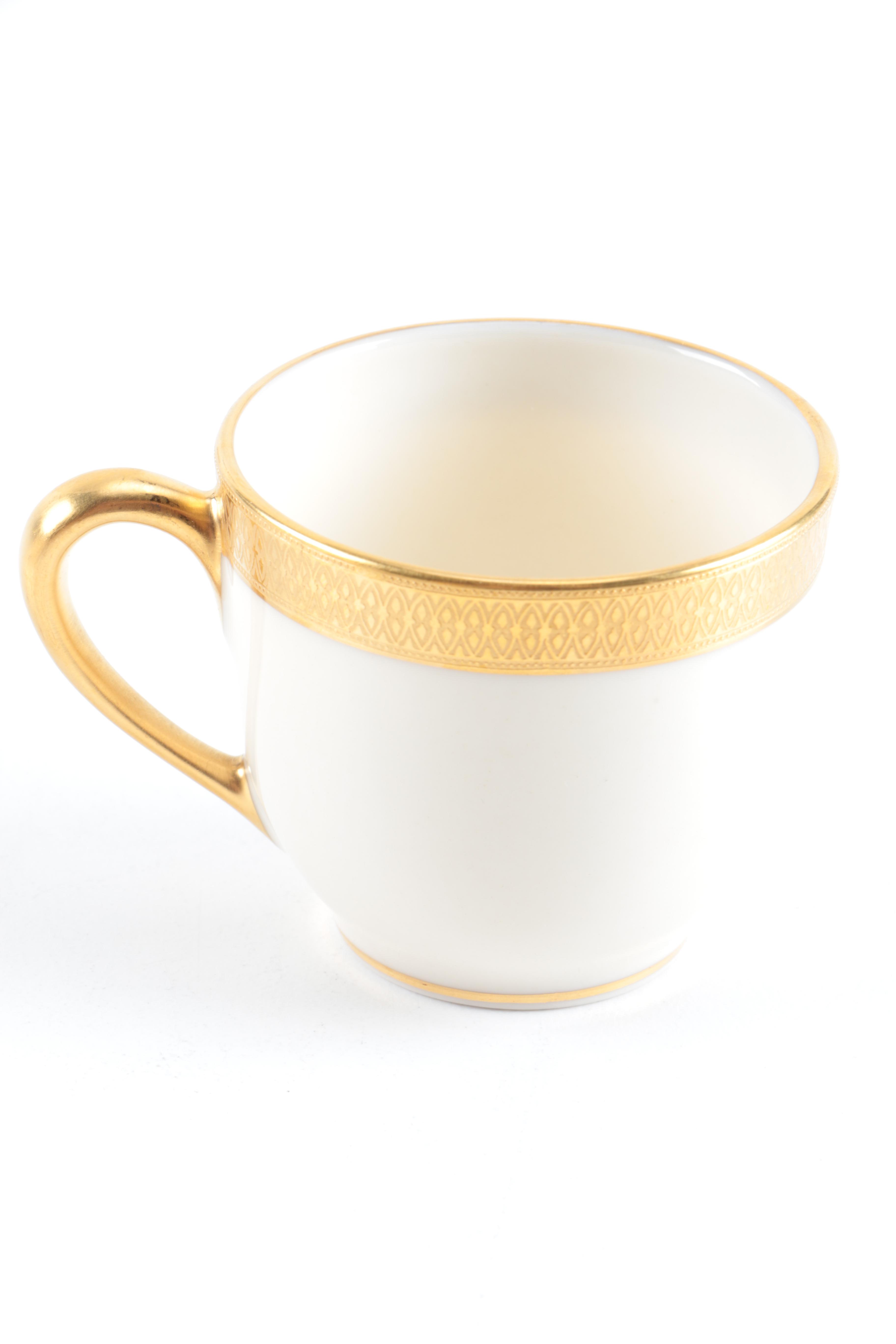 Lenox "Lowell" Teacups and Saucers