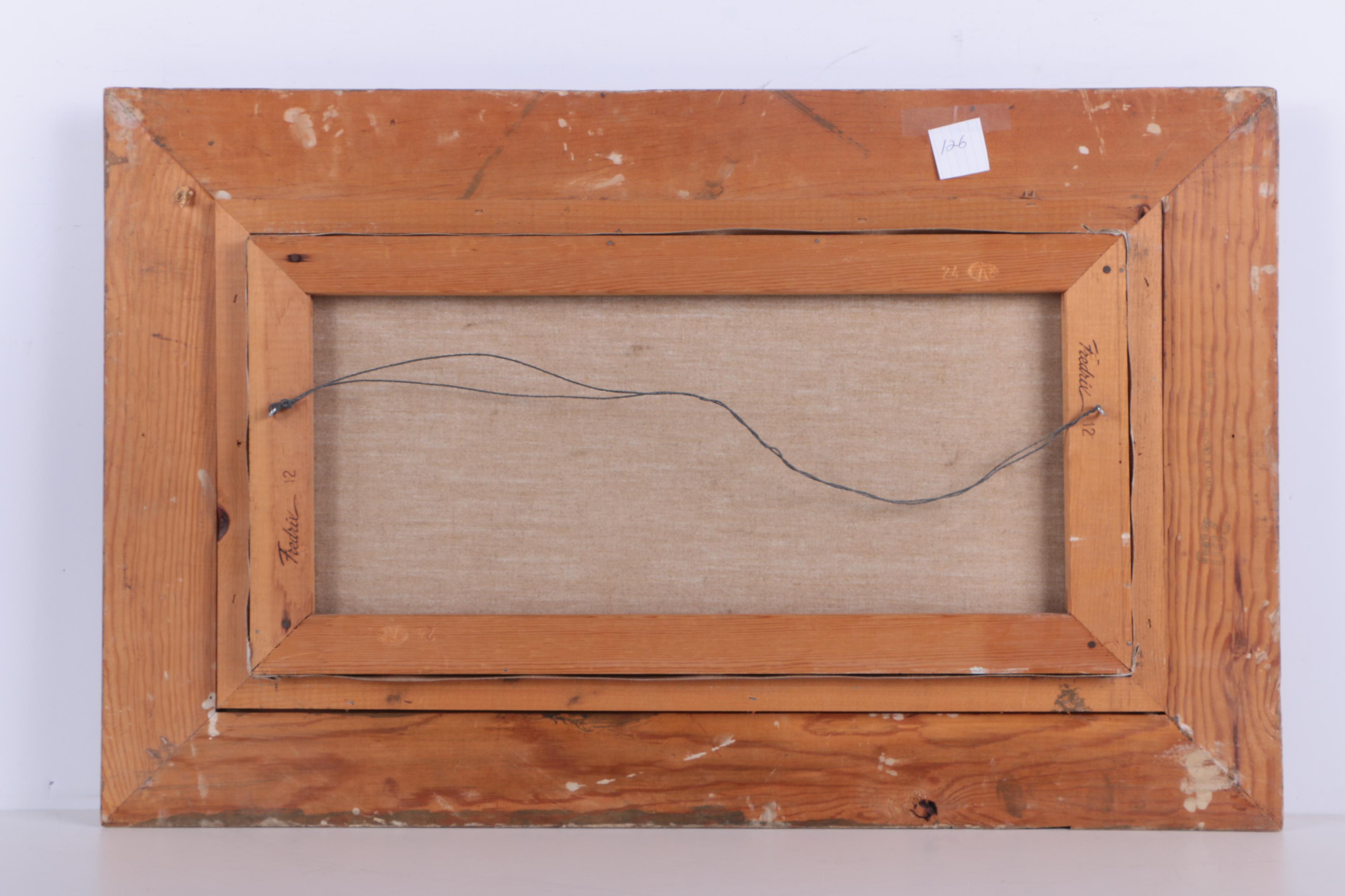 Oil Painting of Sleeping Man