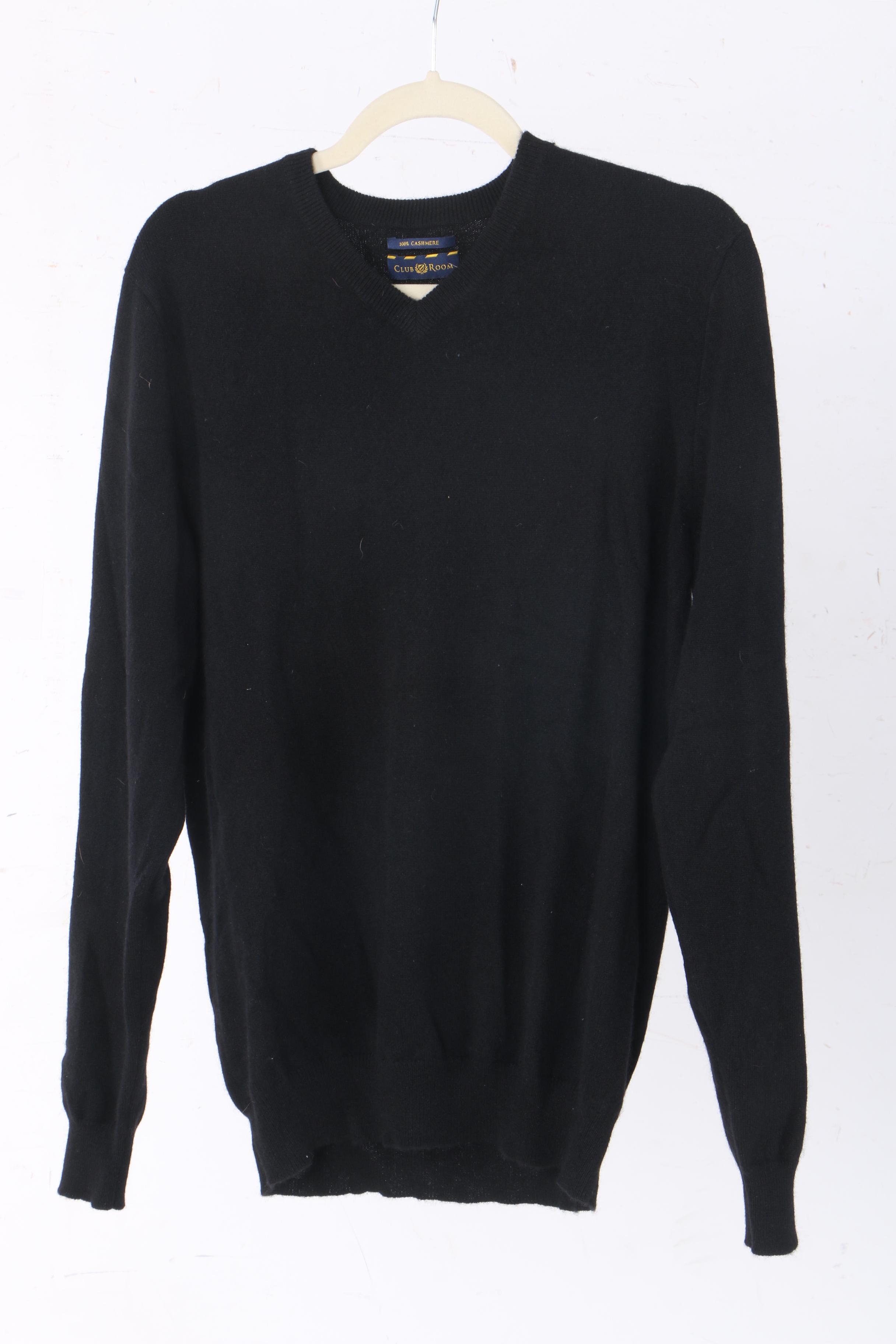 Men's V-Neck Sweaters Including M Marc Anthony
