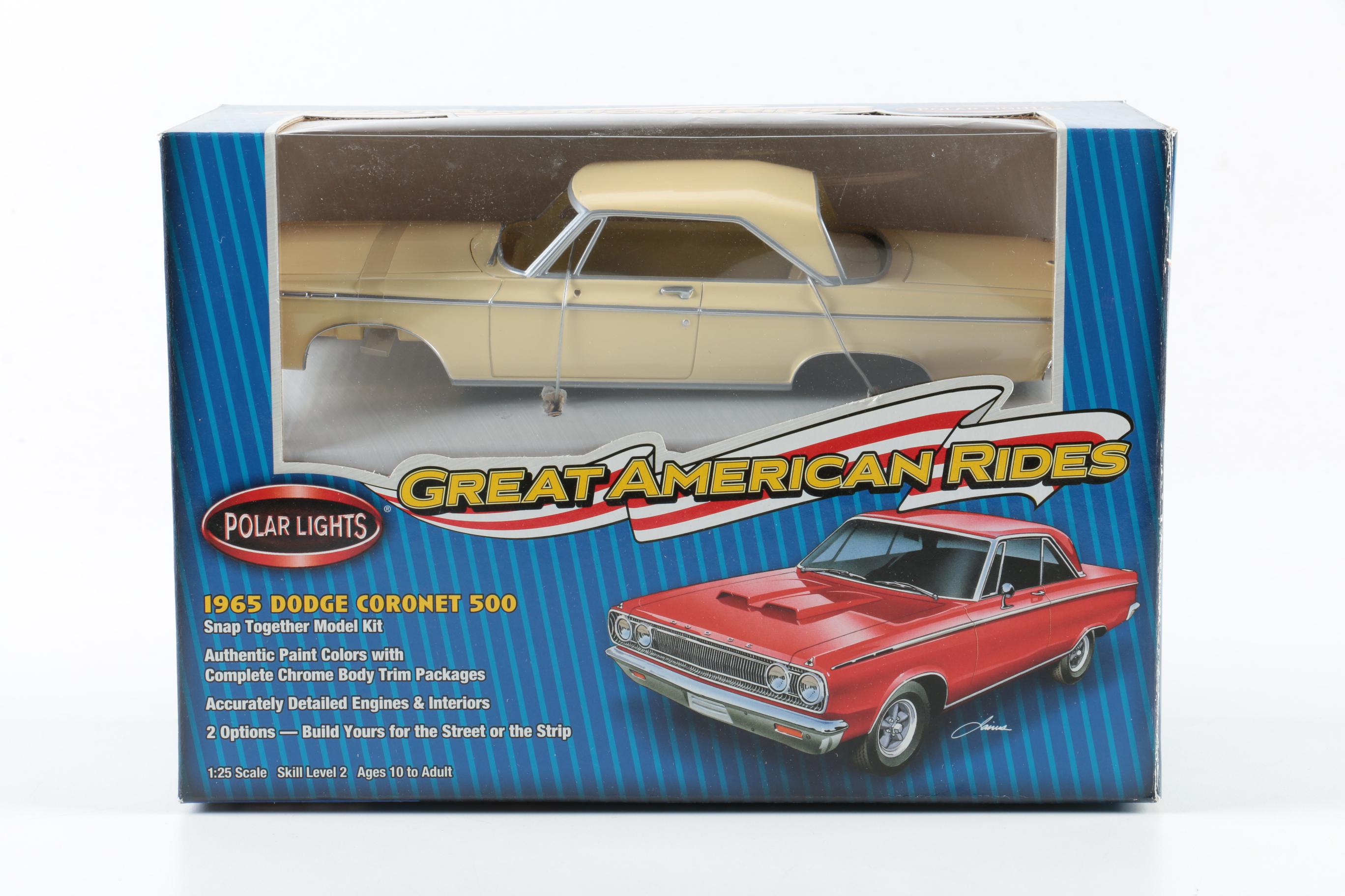 Polar Lights "Great American Rides" Model Cars