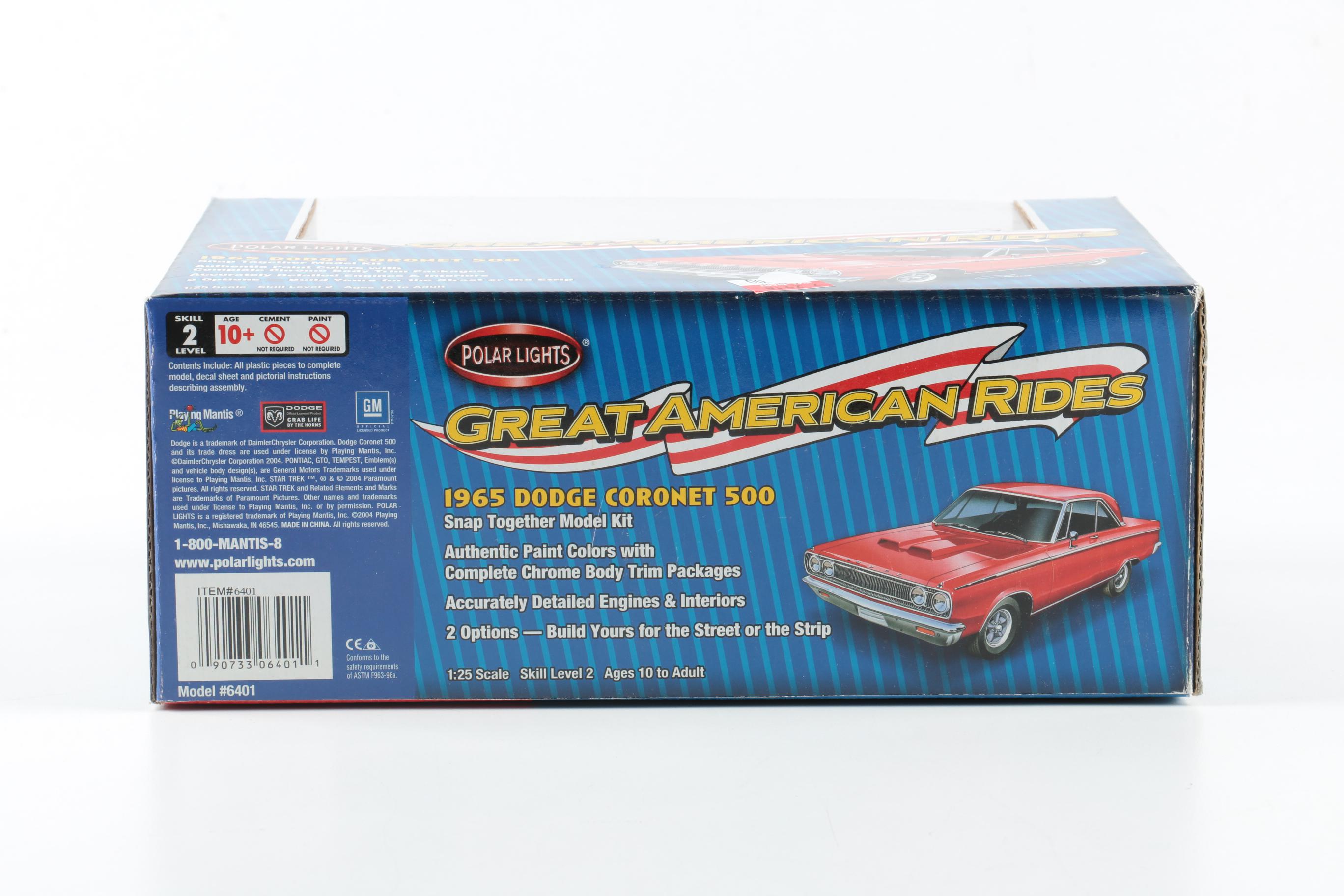 Polar Lights "Great American Rides" Model Cars