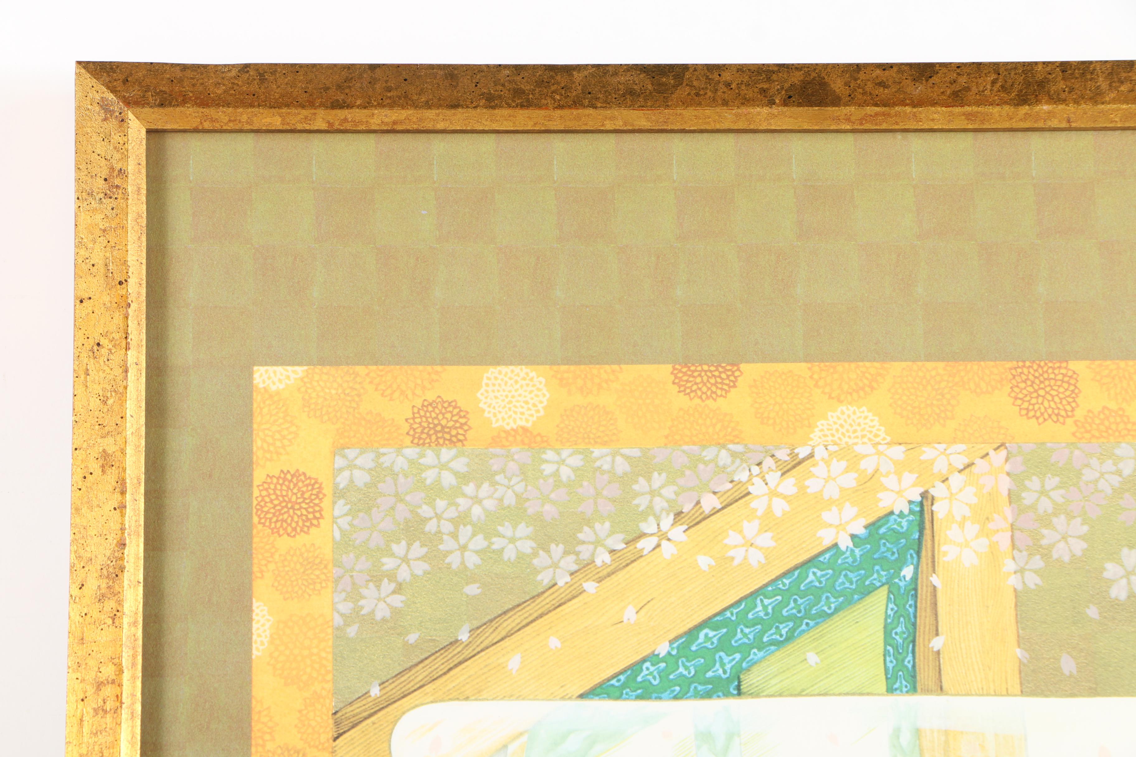 Manabu Saito Limited Edition Offset Lithograph "Sakura"