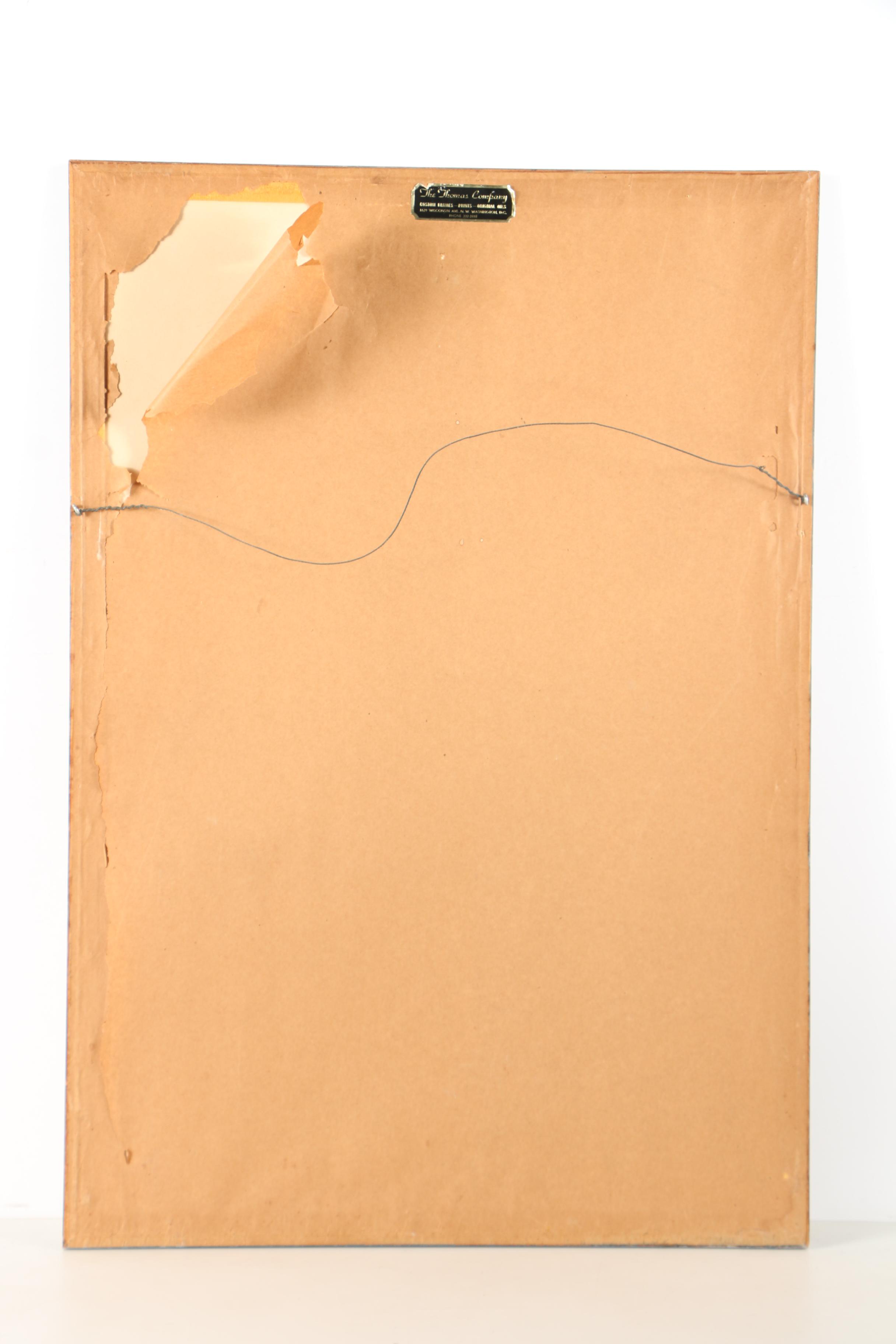 Harold Bernard Isen Limited Edition Woodblock Print "Guardians of Liberty"