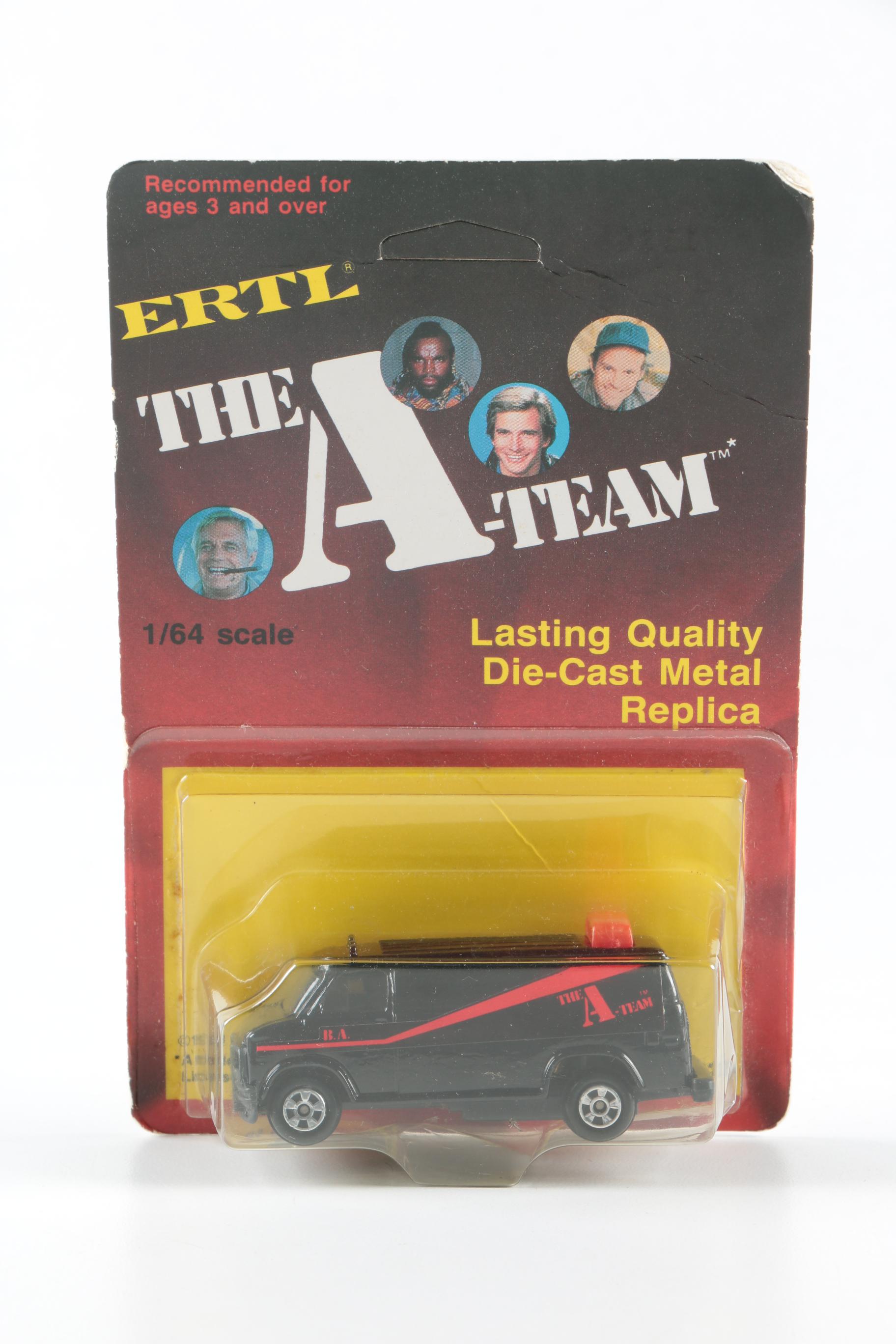 AMT Ertl "The A-Team" Van and Other Pop Culture Model Kits