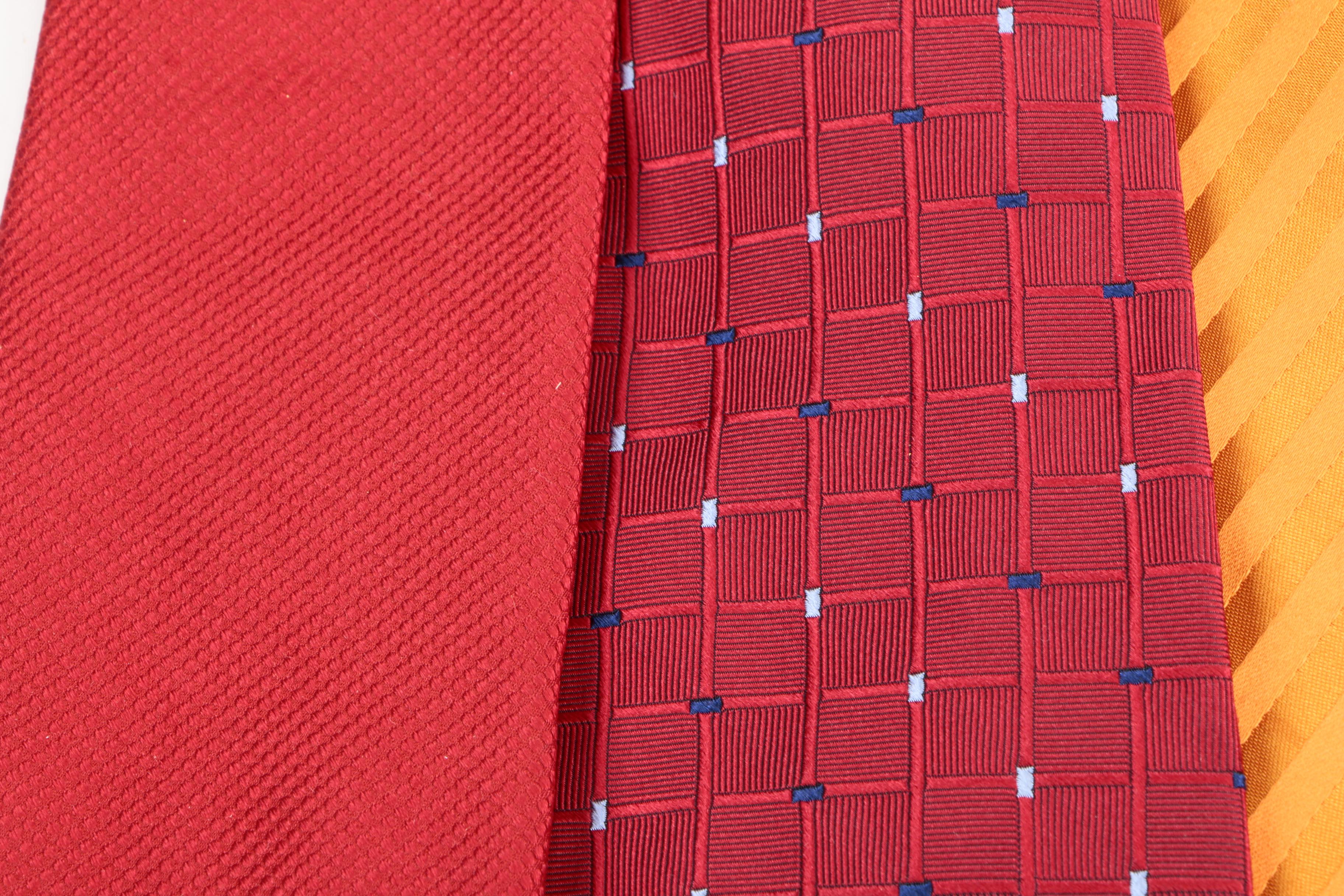 Neckties Including Ralph Lauren and Brooks Brothers