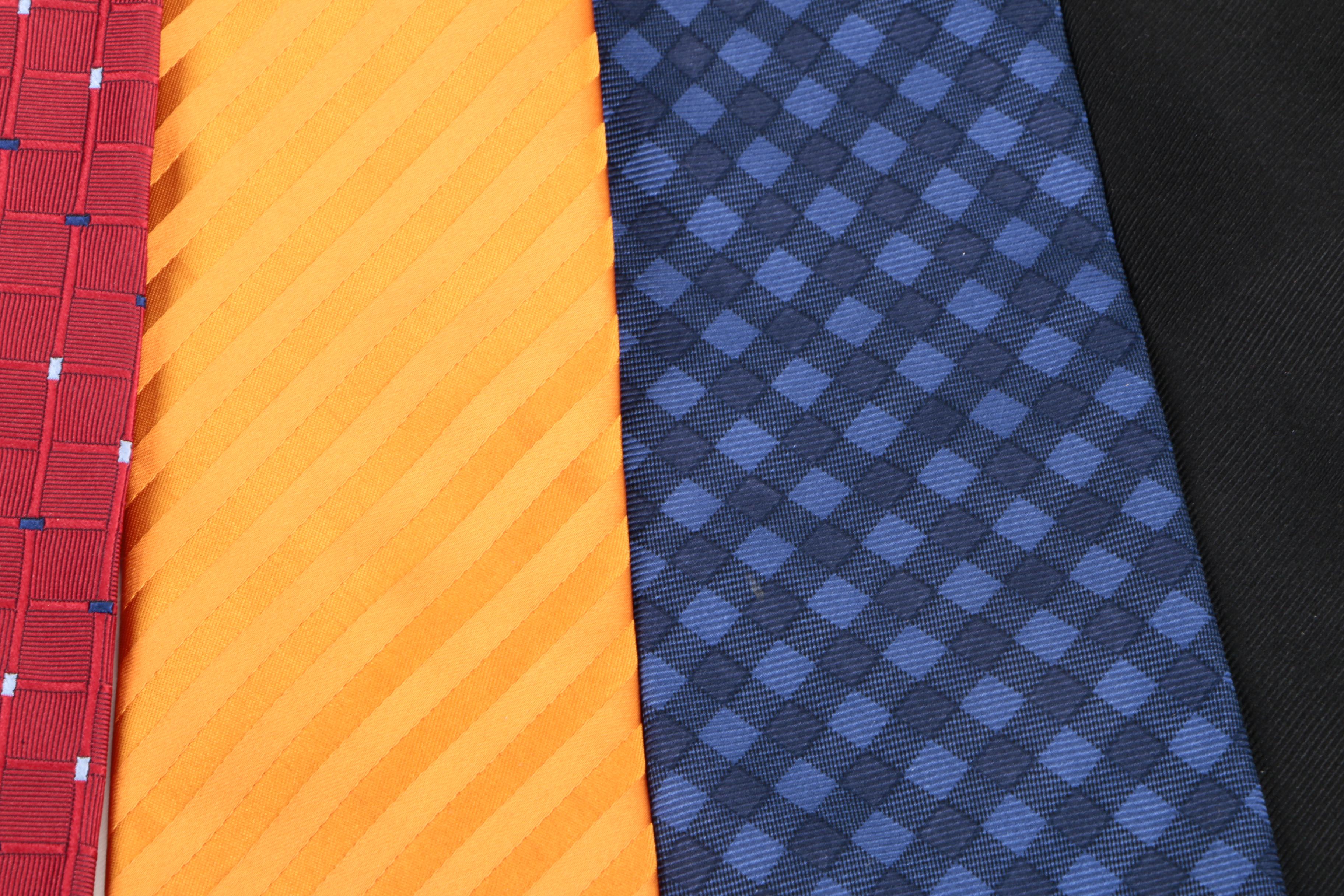 Neckties Including Ralph Lauren and Brooks Brothers