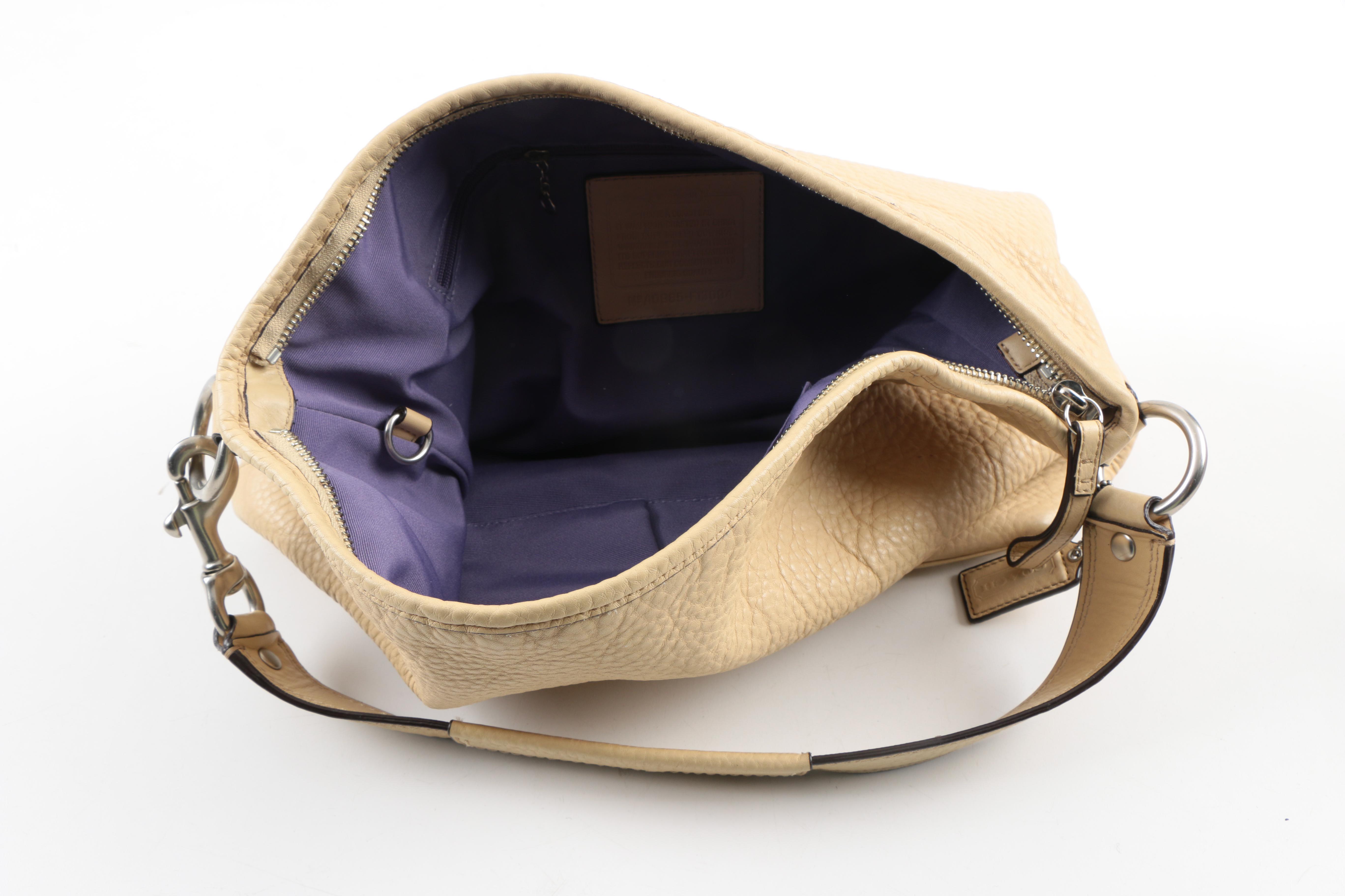 Coach Leather Shoulder Bag