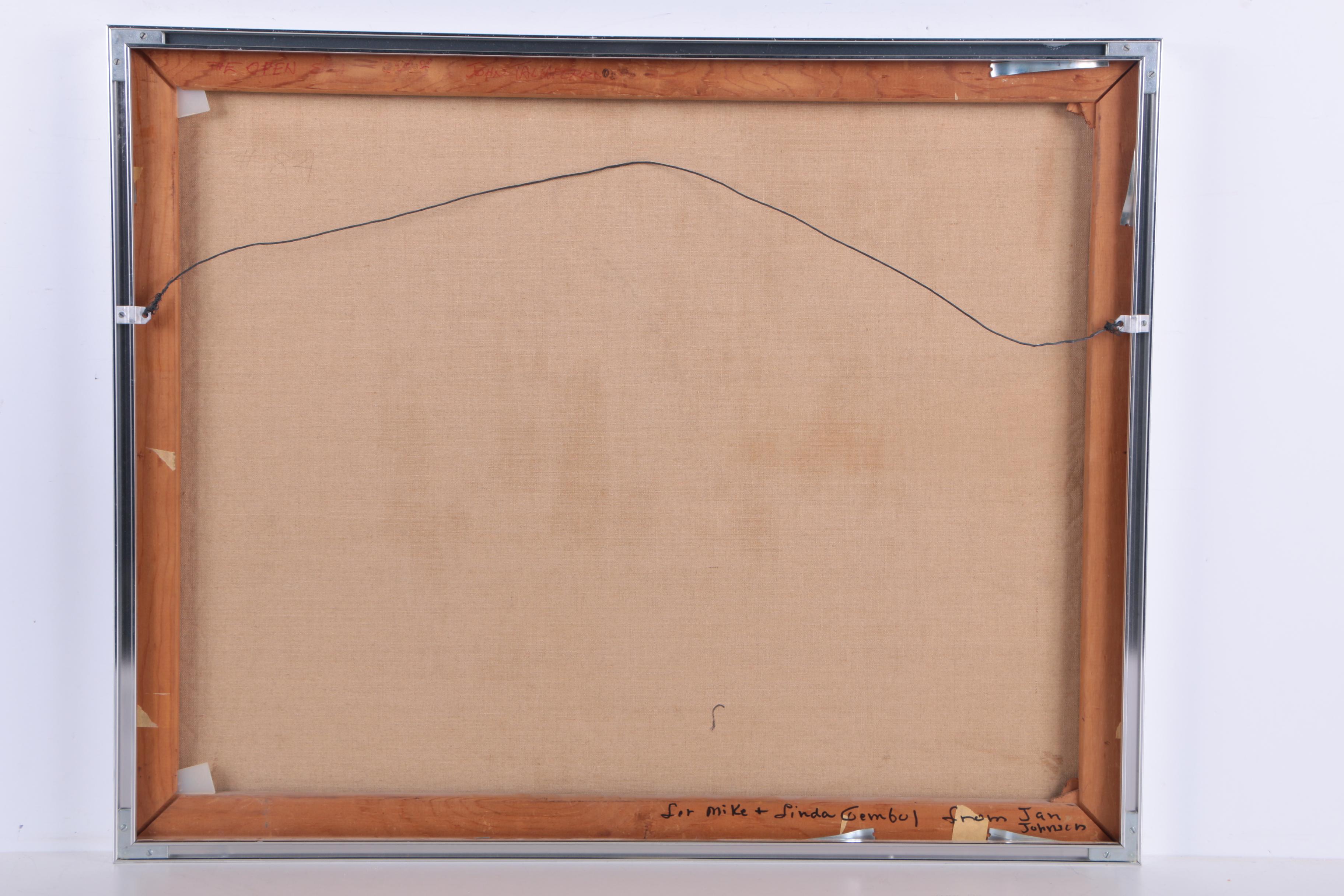 John Taliaferro Oil Painting on Canvas "The Open Sea"