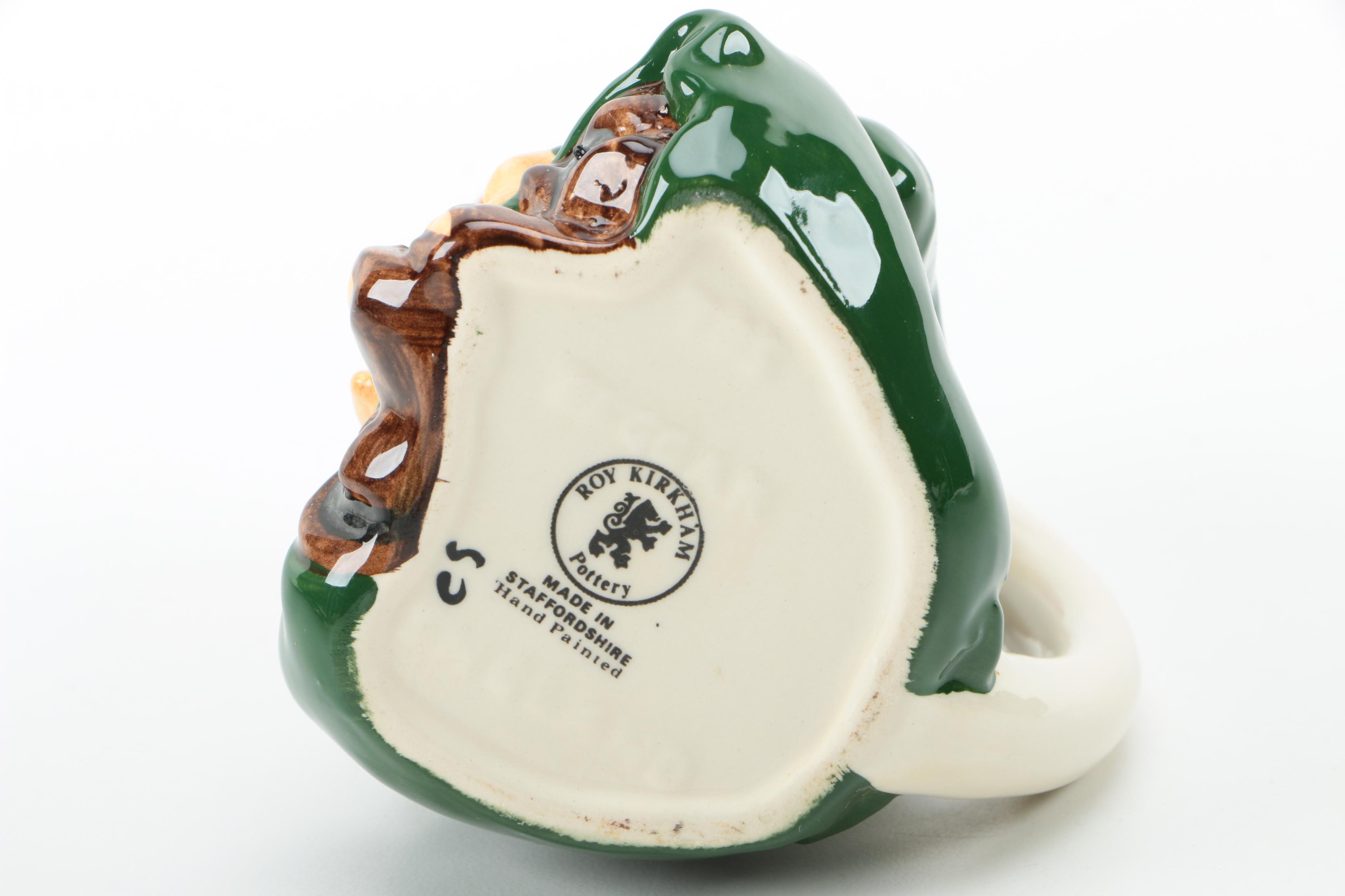 Roy Kirkham "Beggar Man" Staffordshire Toby Jug