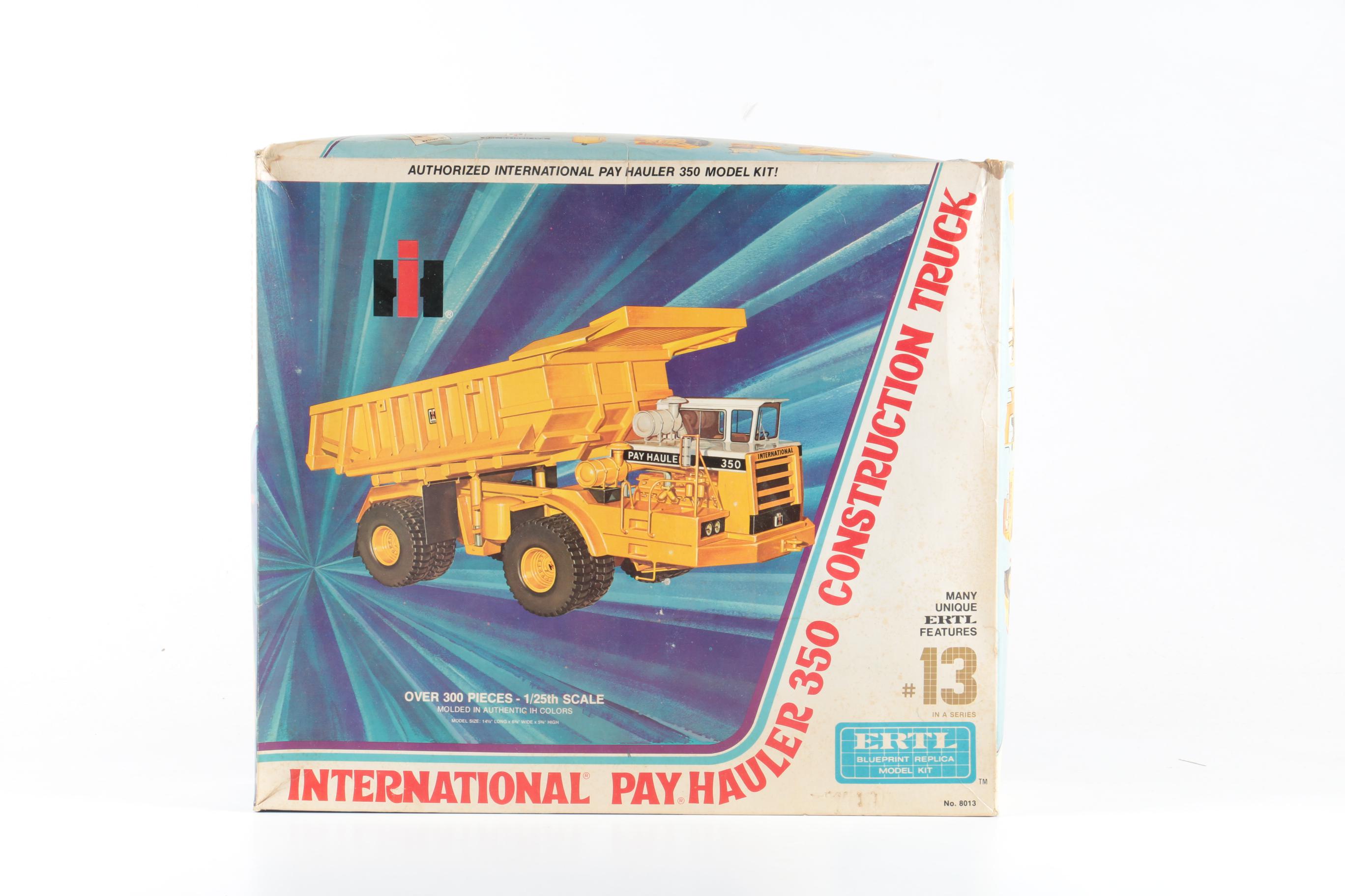 Two Vintage ERTL Model Kits