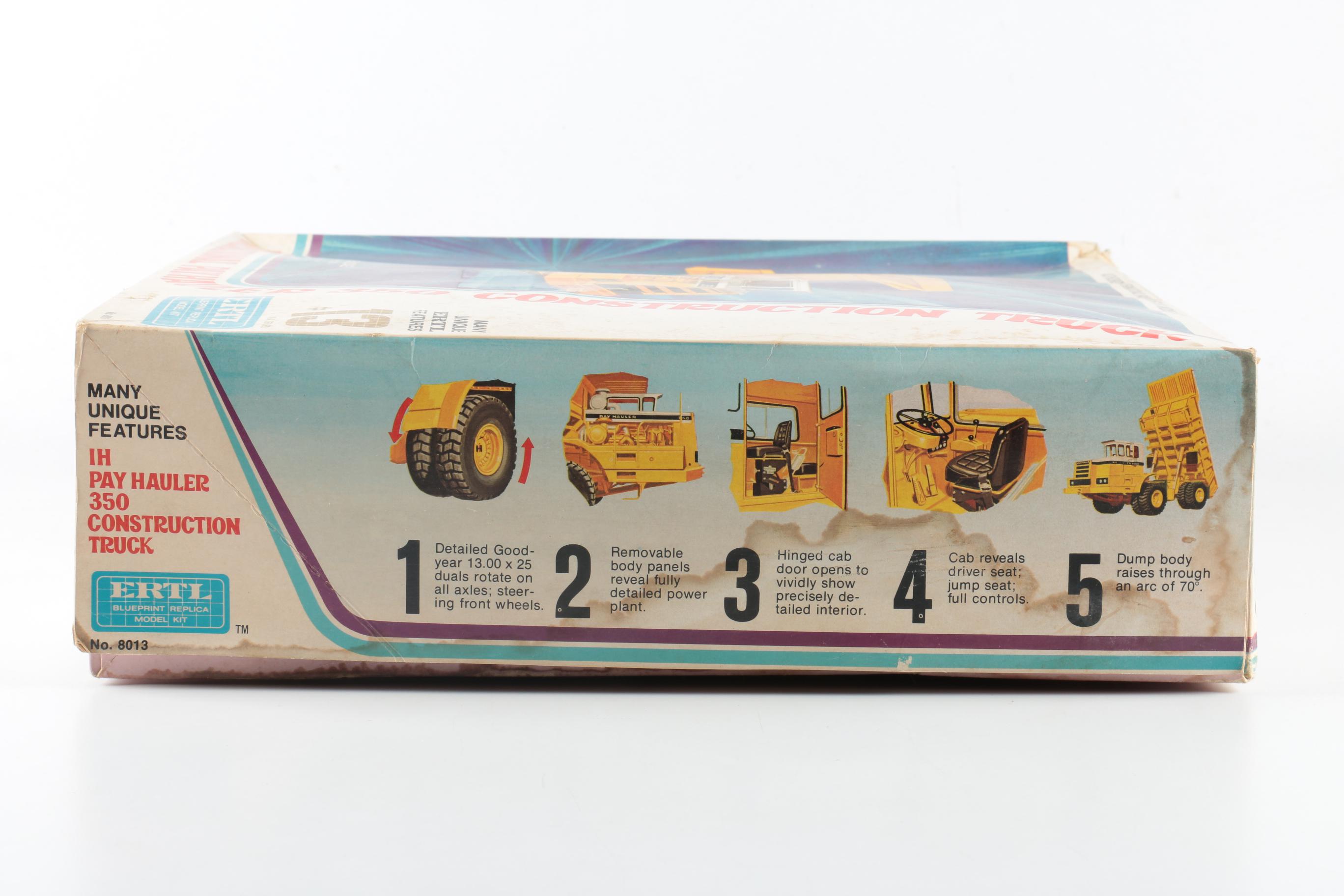 Two Vintage ERTL Model Kits