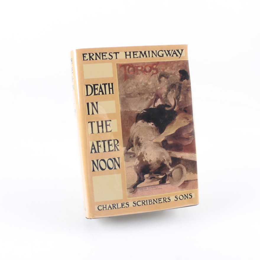 1932 First Edition "Death in the Afternoon" by Ernest Hemingway