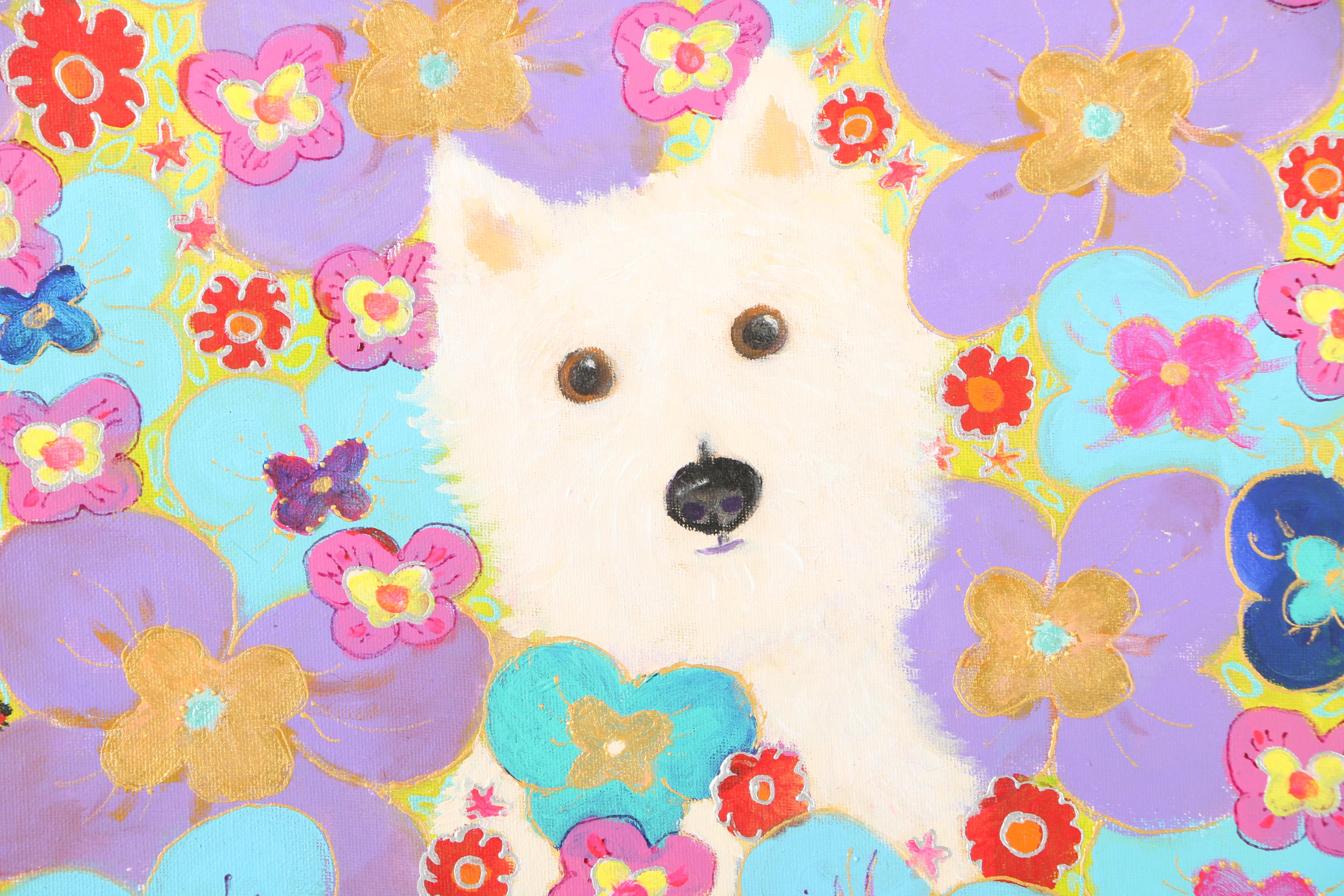 Two Original Paintings of Dogs