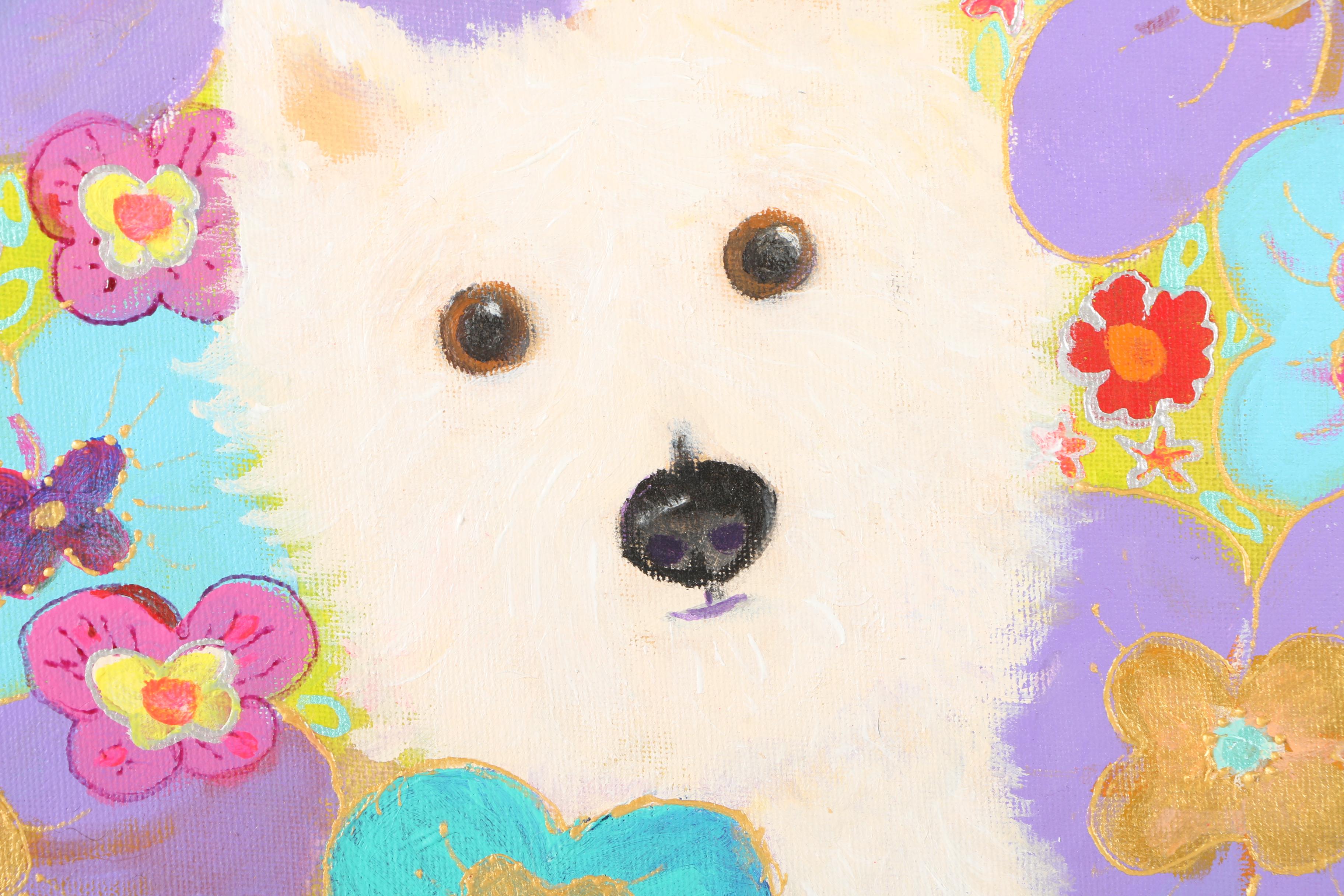 Two Original Paintings of Dogs