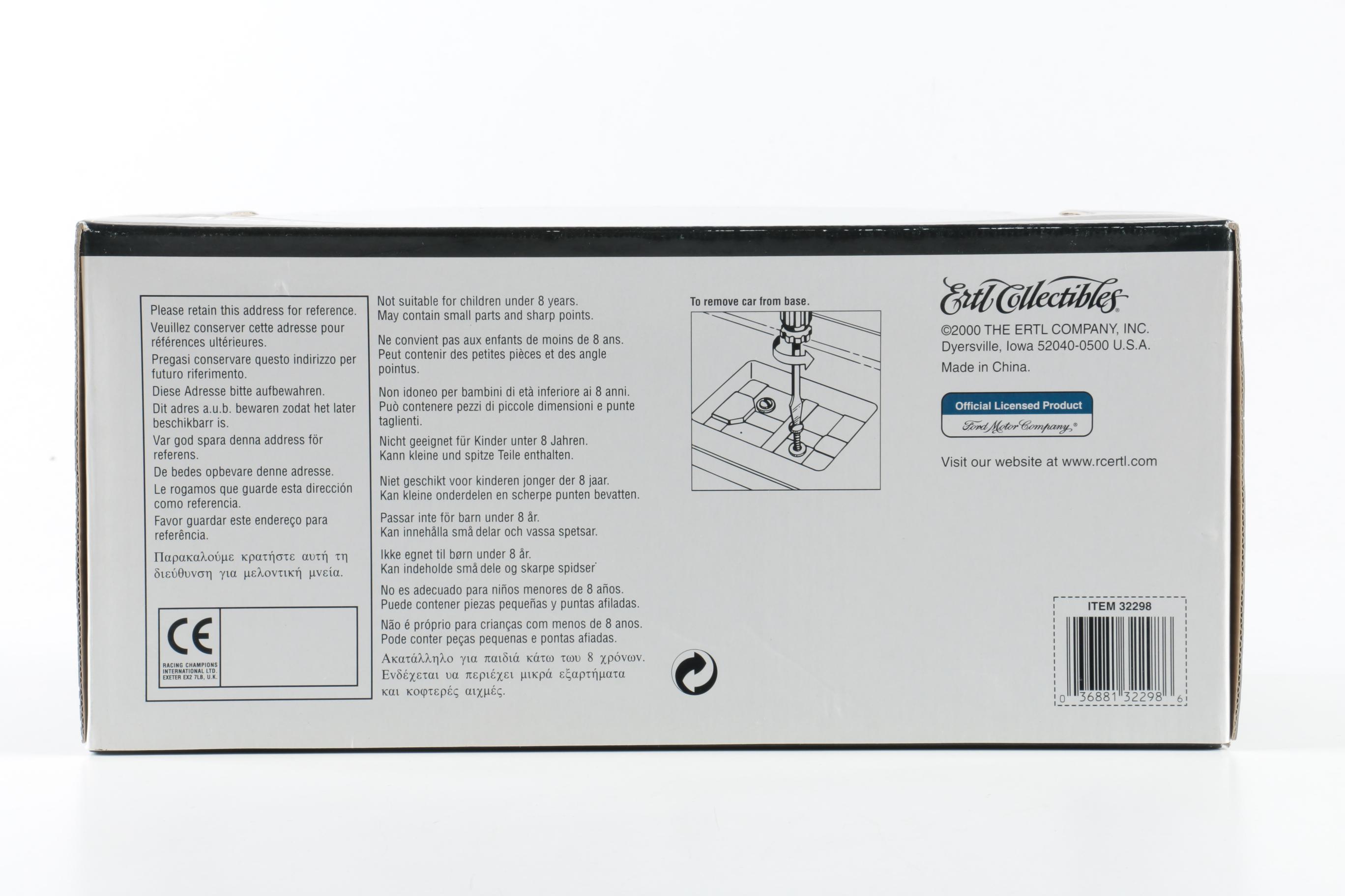 Pair of American Muscle Die-Cast Cars