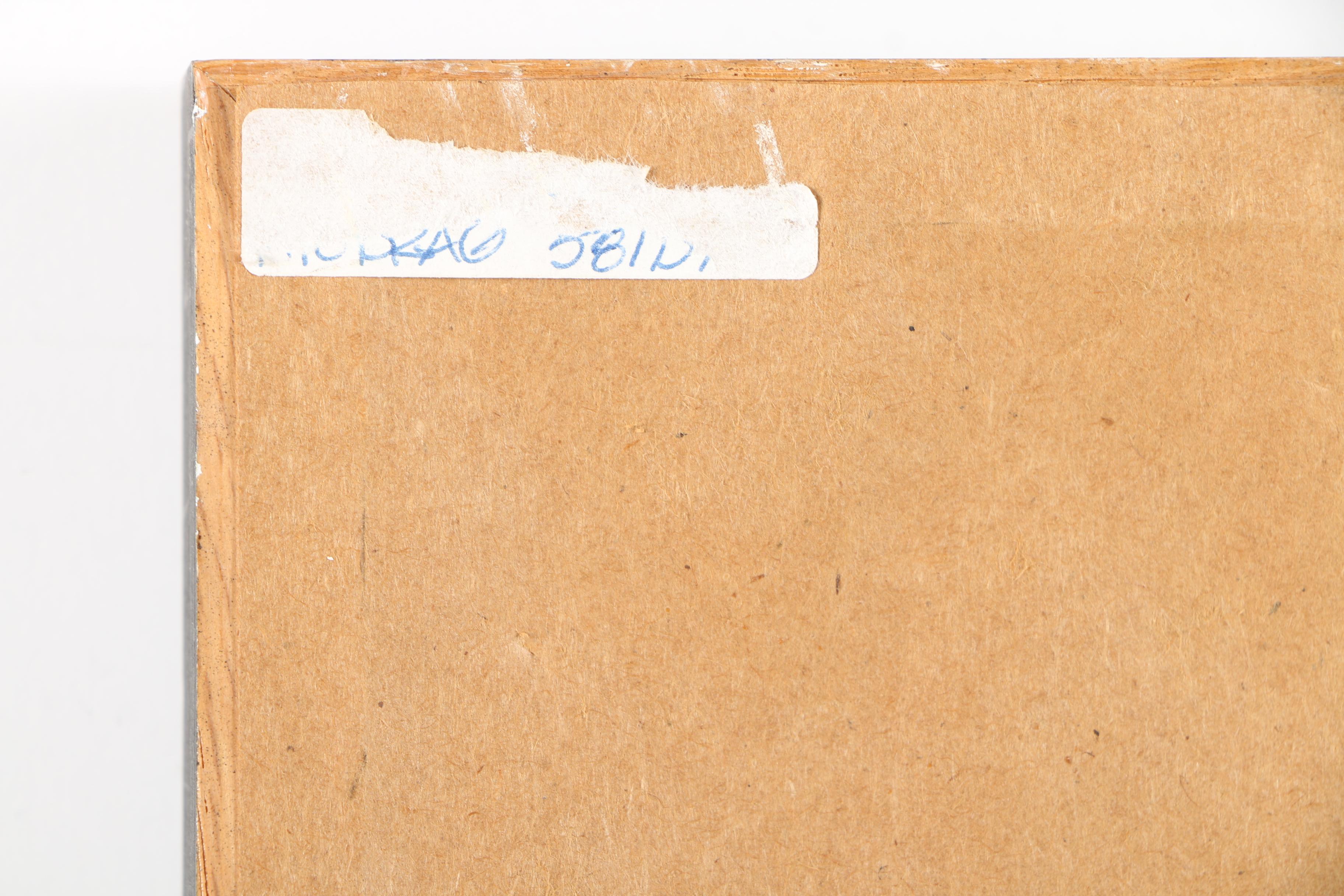 Dordevic Miodrag Pastel Drawing of Buildings