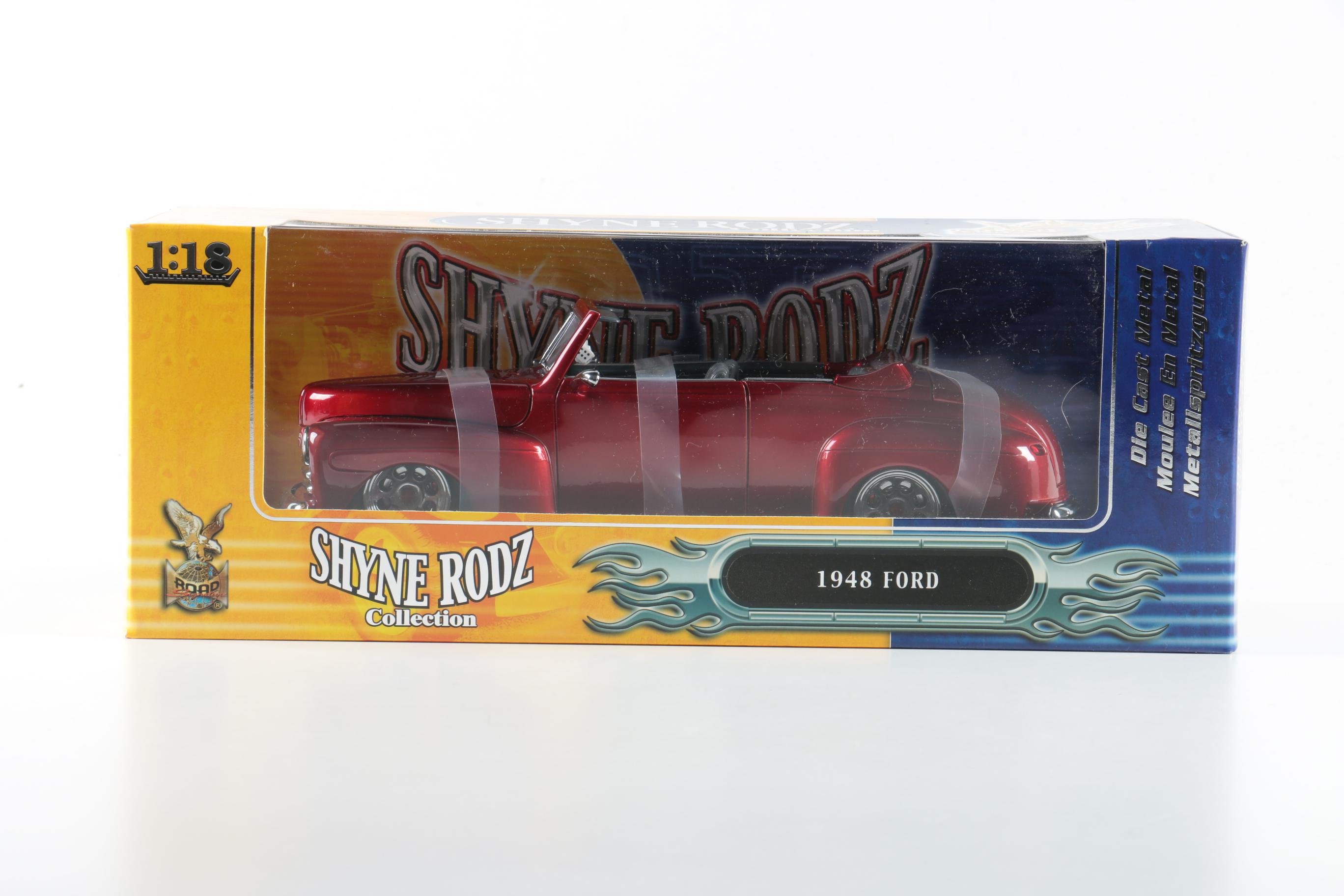 Yat Ming Die-Cast 1:18-Scale 1948 Ford Convertibles