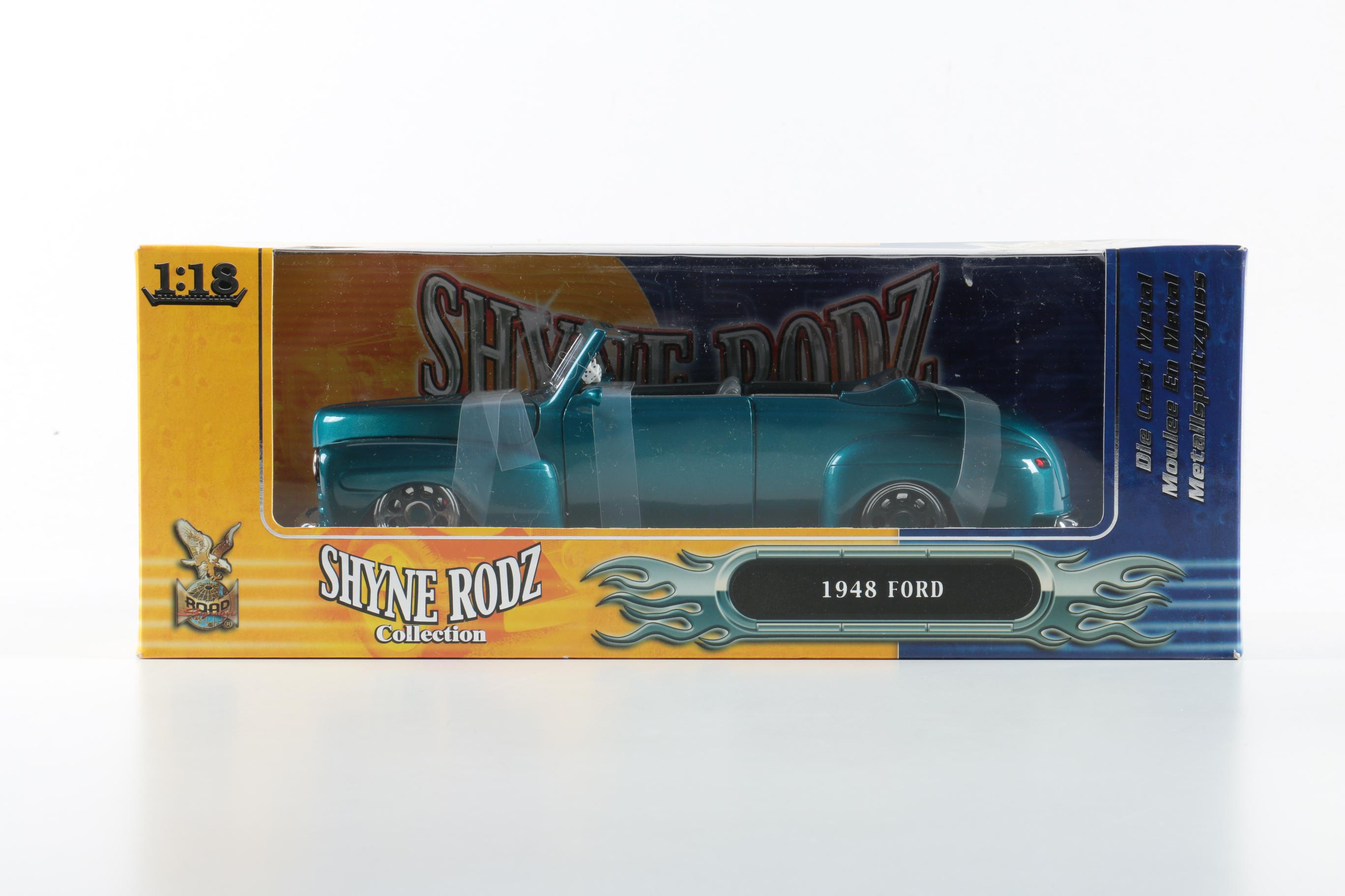 Yat Ming Die-Cast 1:18-Scale 1948 Ford Convertibles