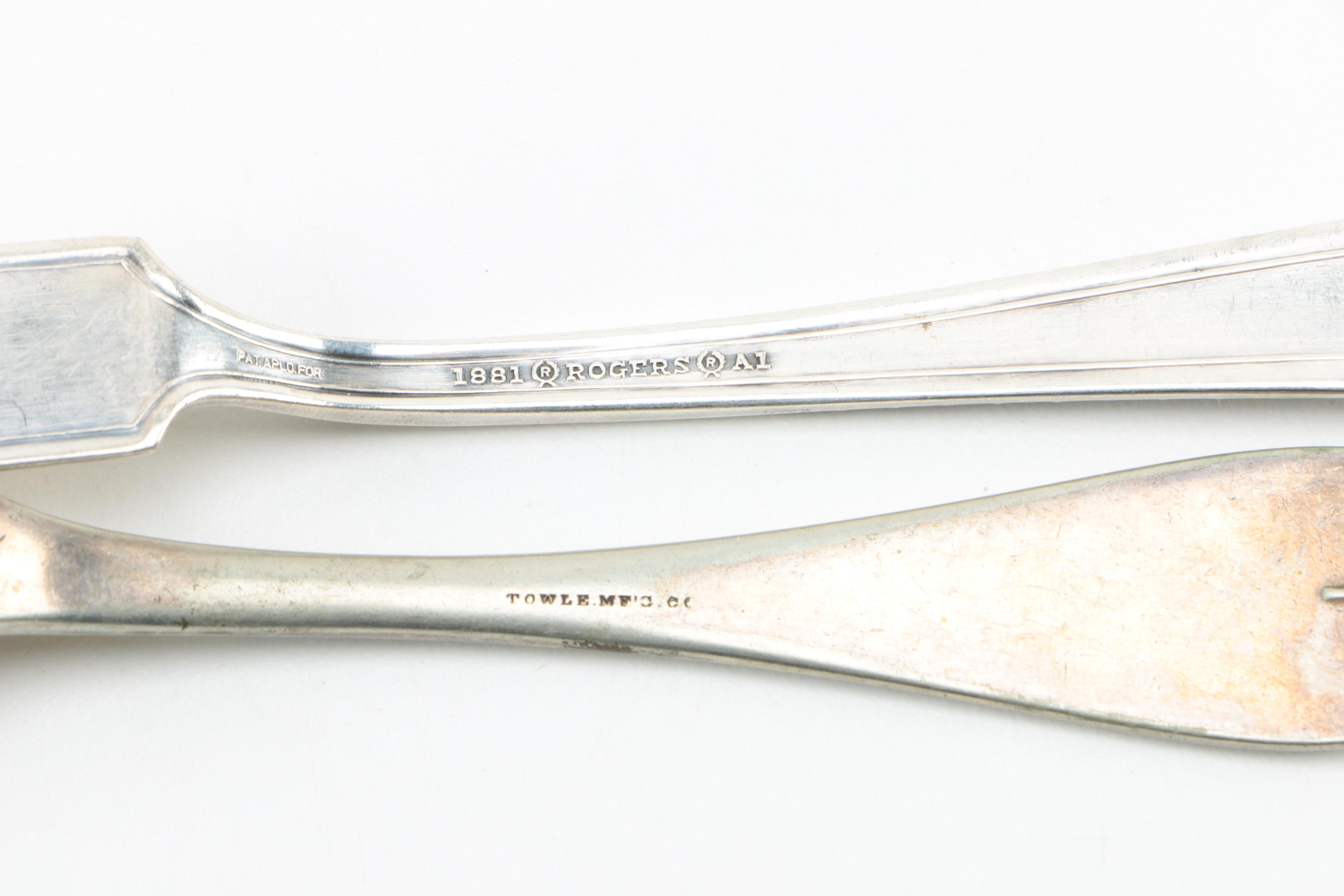 Plated Silver and Stainless Flatware and Serveware with The Sheffield Silver Co.