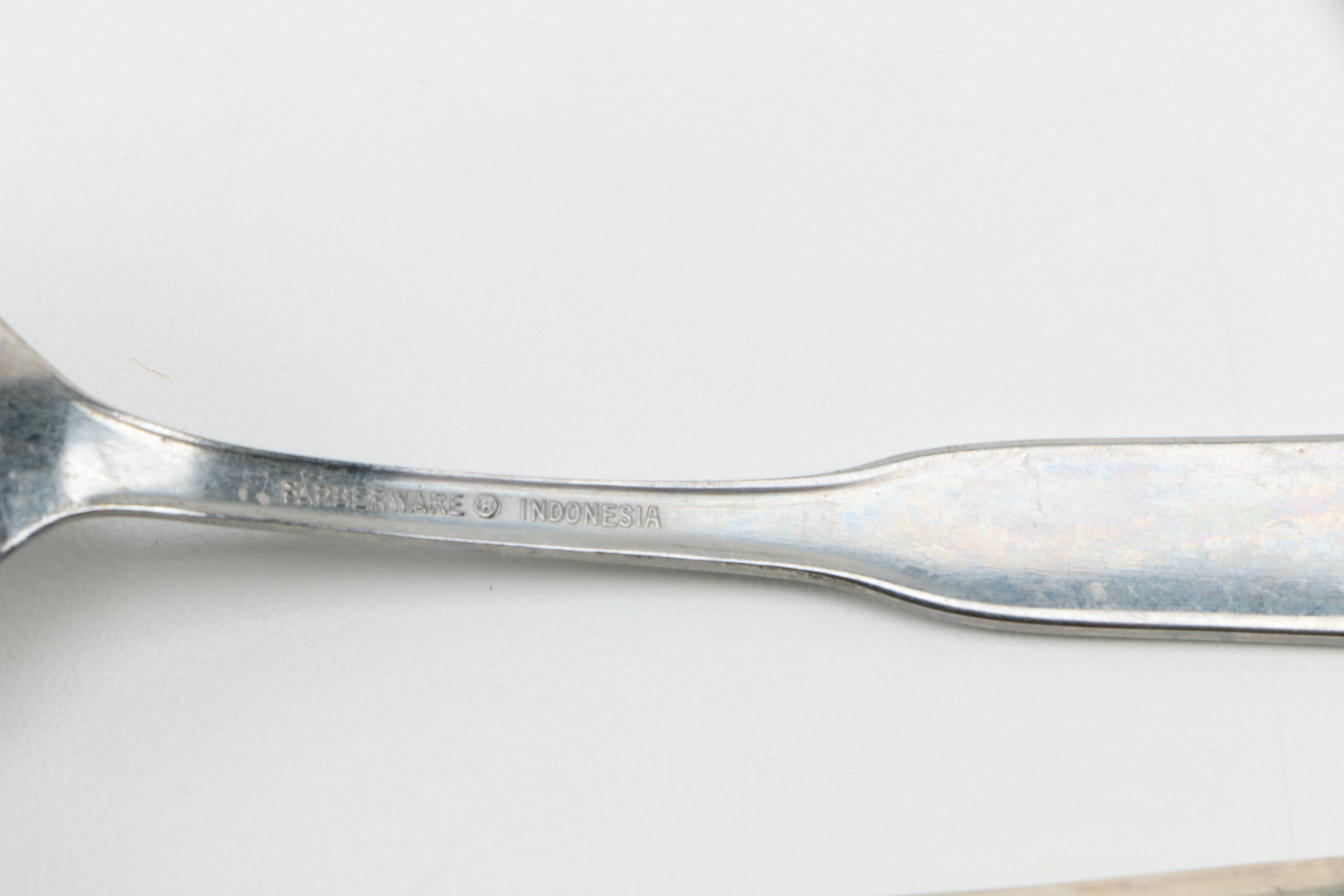 Plated Silver and Stainless Flatware and Serveware with The Sheffield Silver Co.