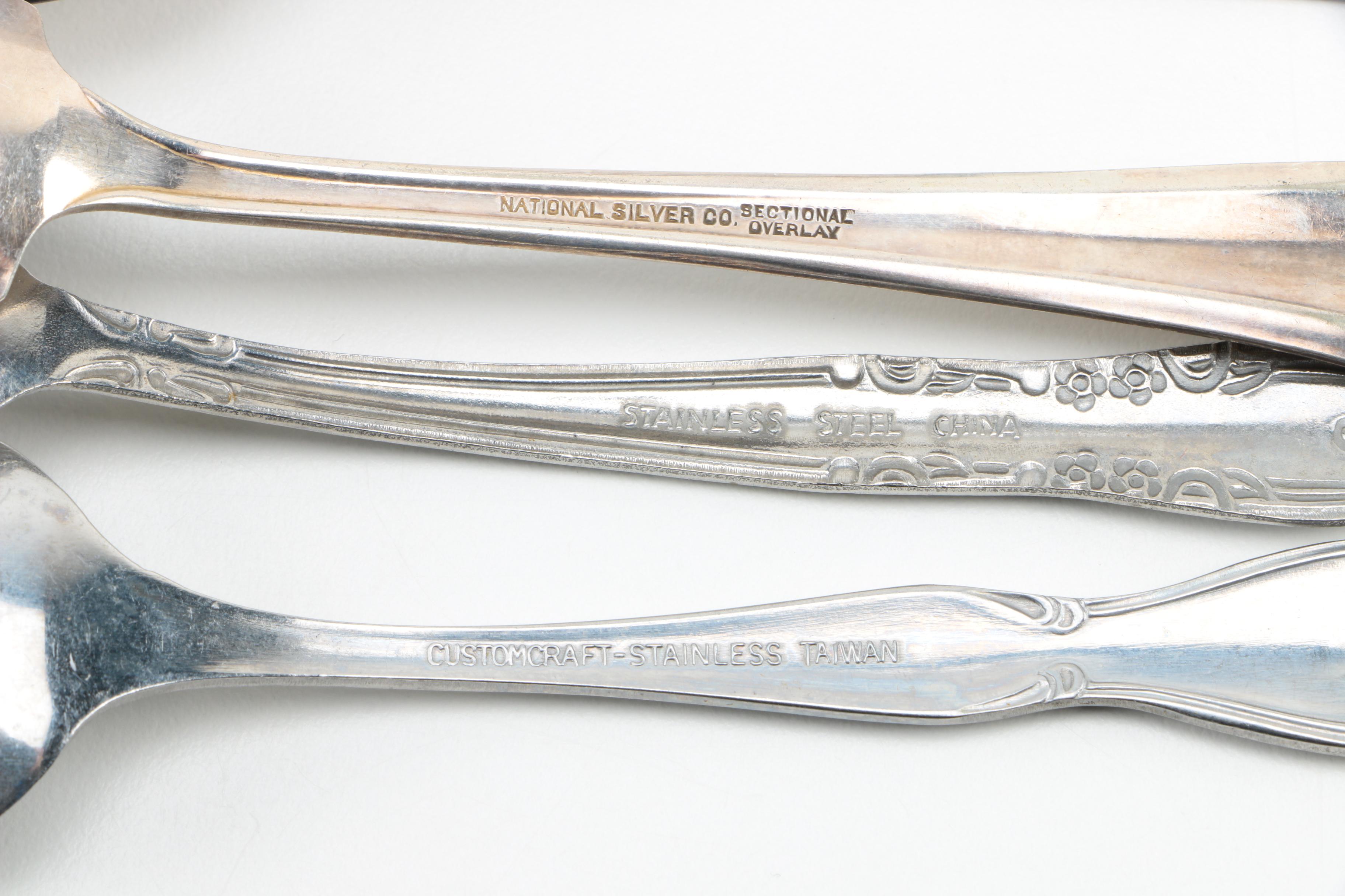 Plated Silver and Stainless Flatware and Serveware with The Sheffield Silver Co.