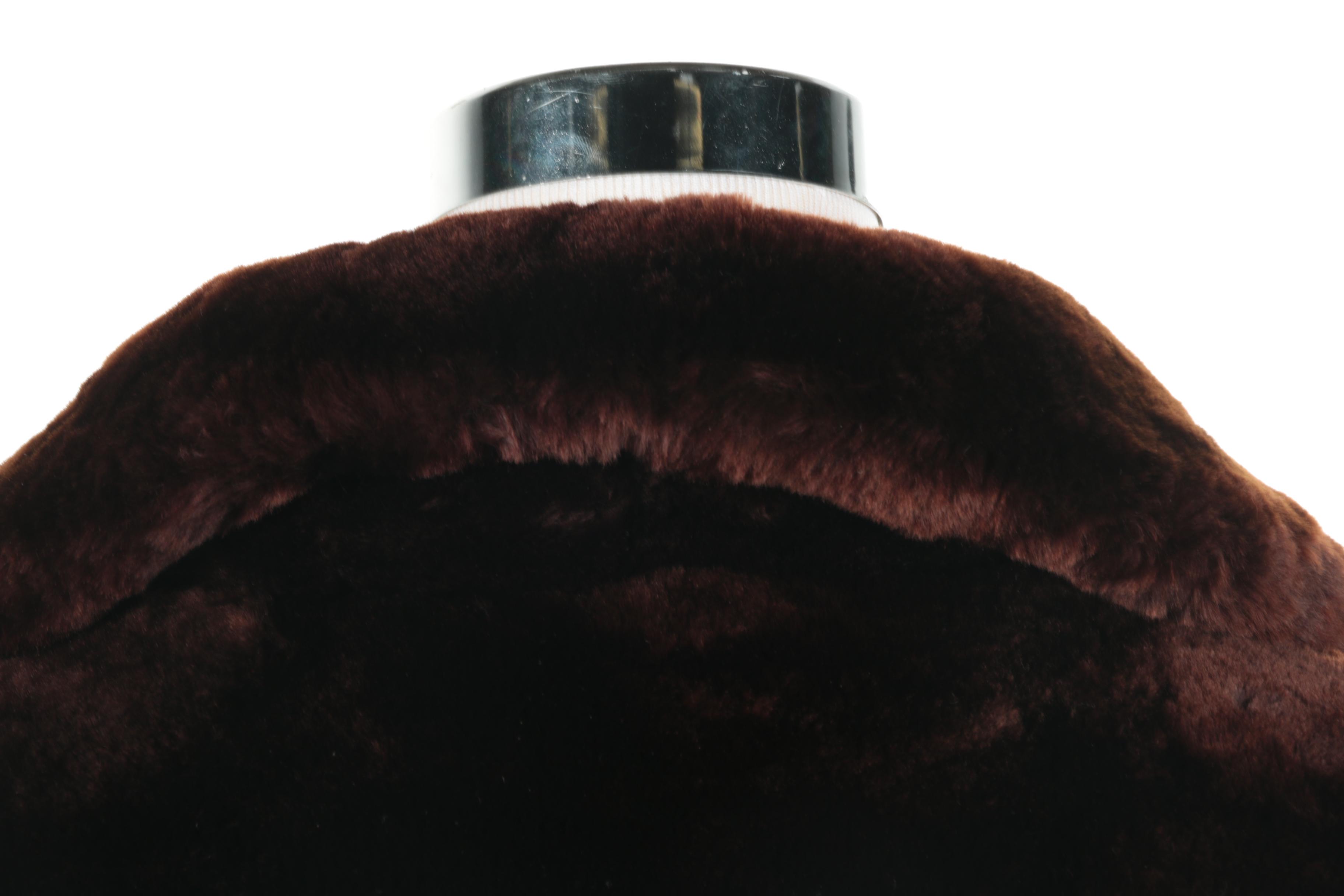 Women's Vintage I. J. Fox Mouton Fur Coat