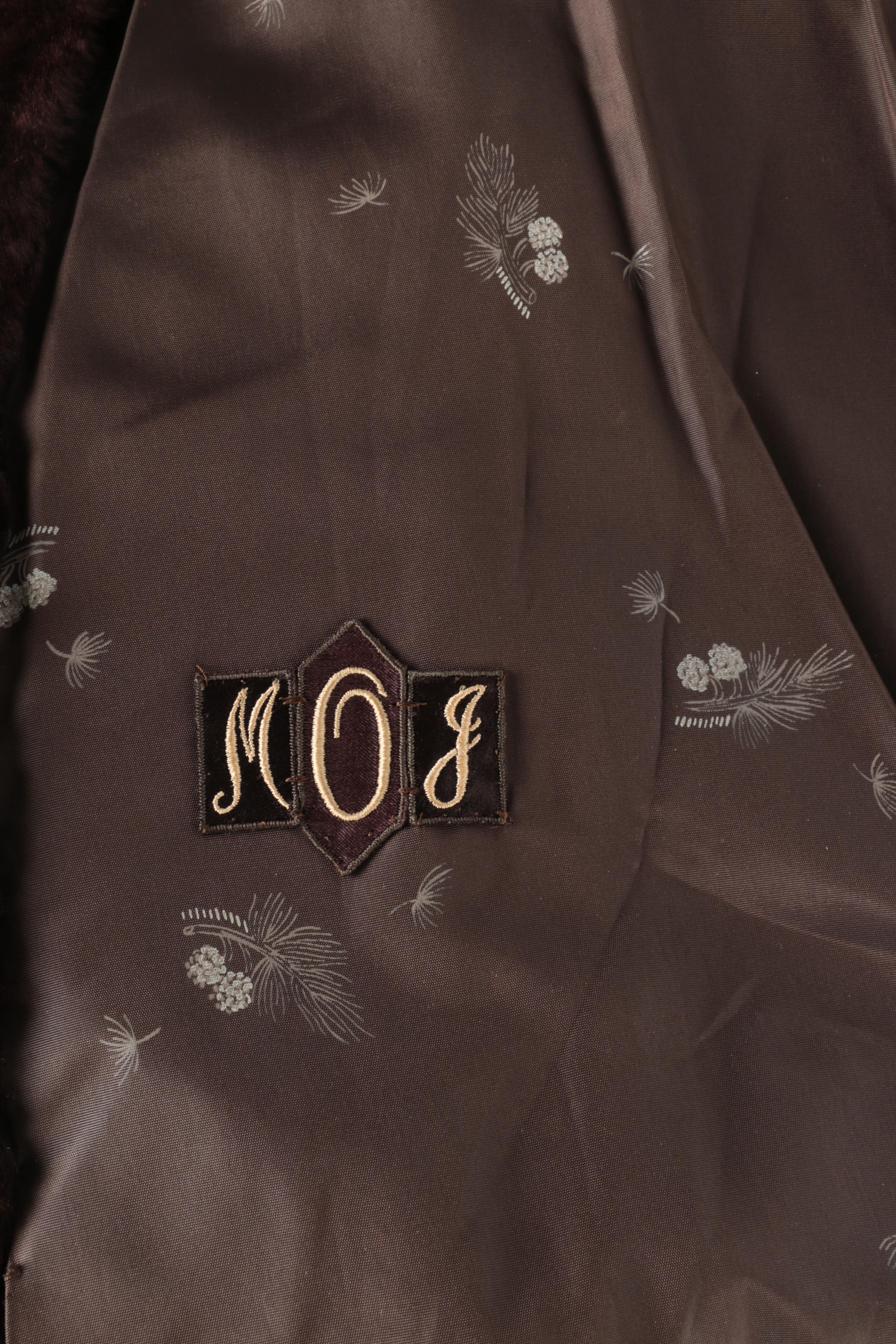 Women's Vintage I. J. Fox Mouton Fur Coat