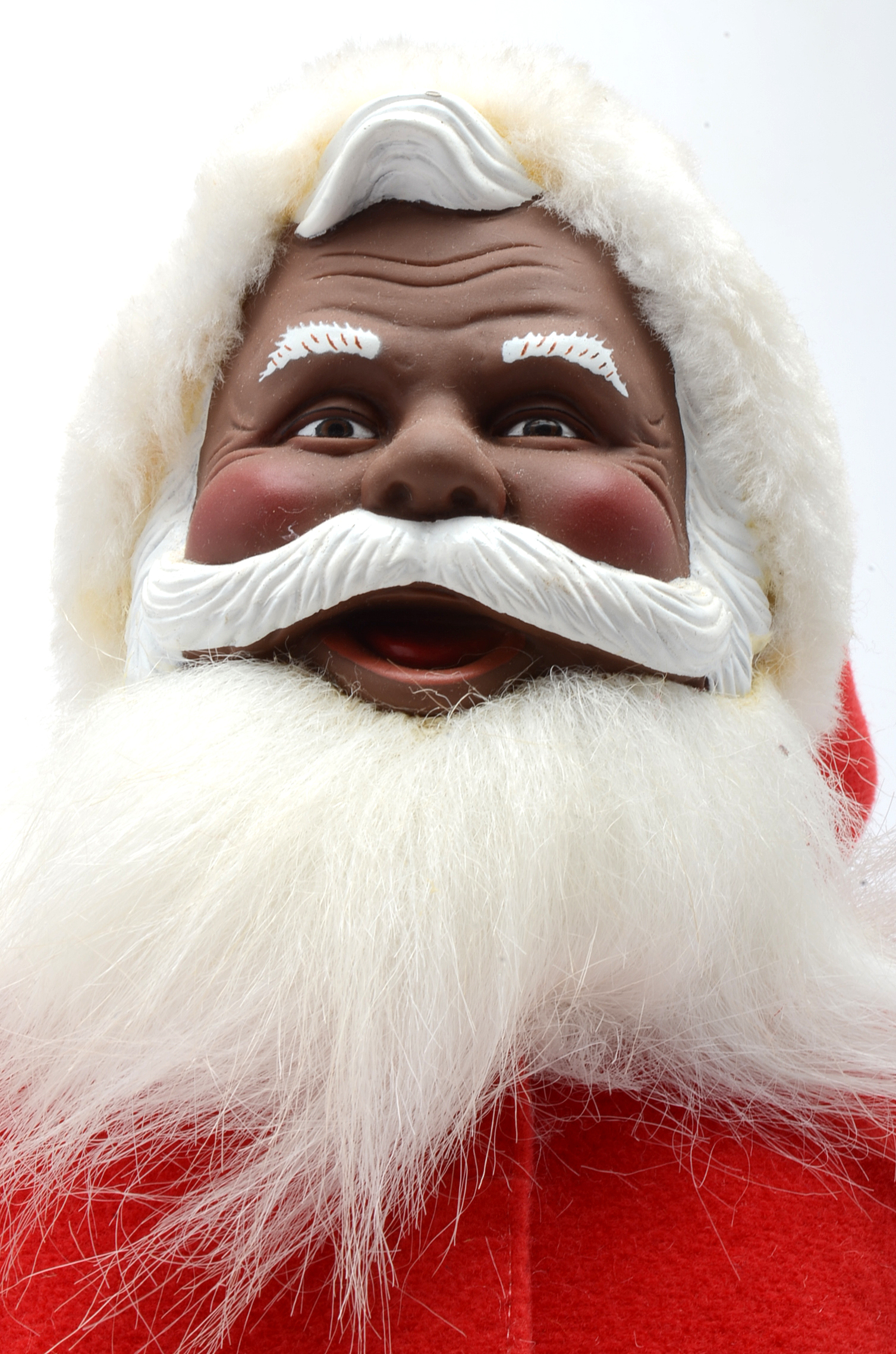 1992 Coca-Cola African-American Santa Claus Christmas Doll