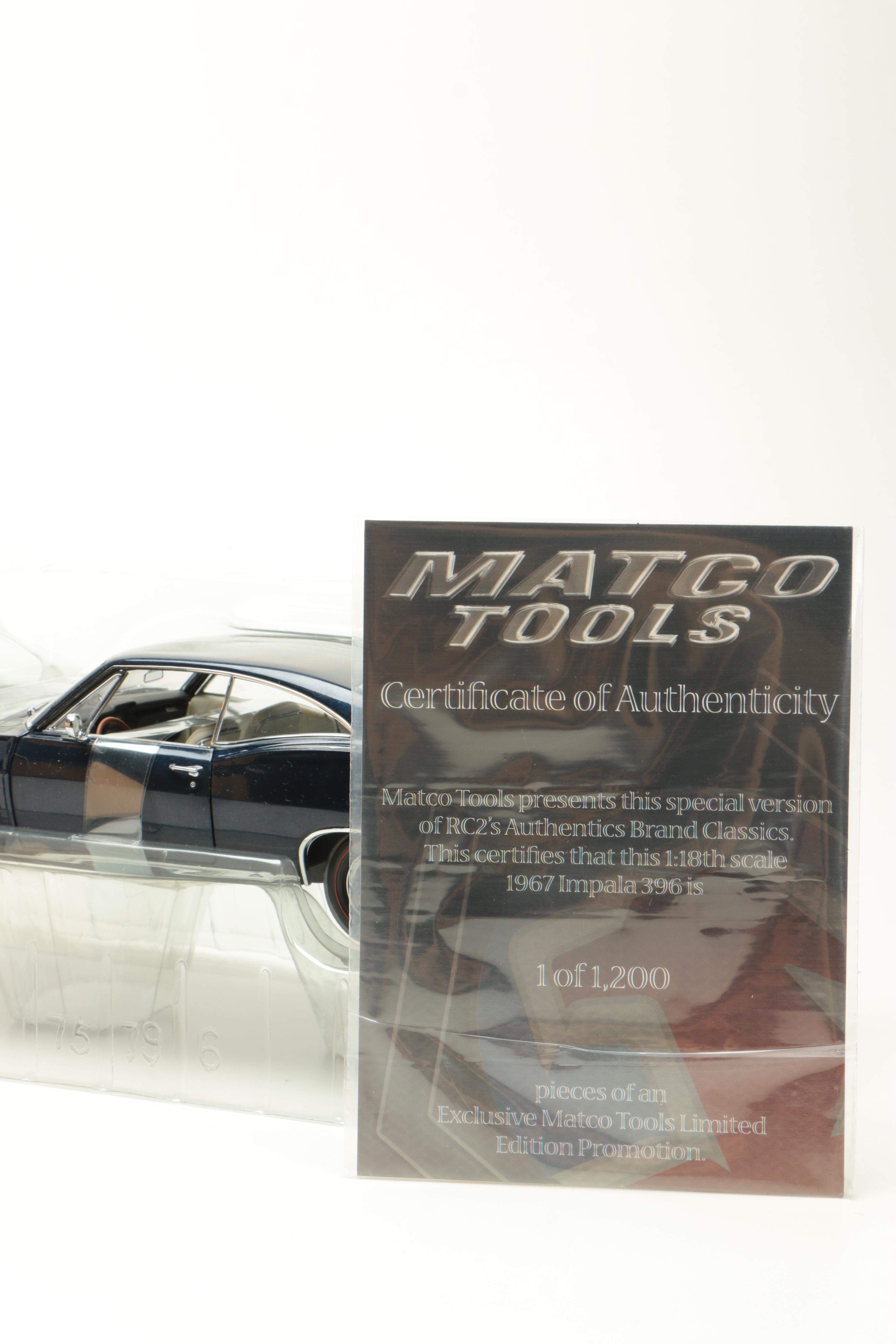 Racing Champions 1967 Chevrolet Impala SS396 Die-Cast Cars