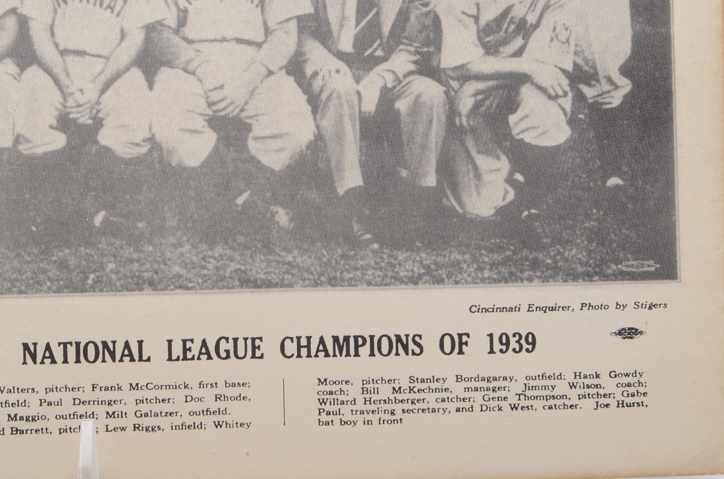 '39 Reds "Wheel Cafe" Menu, Klu Exhibit and Bell Auto Post Card