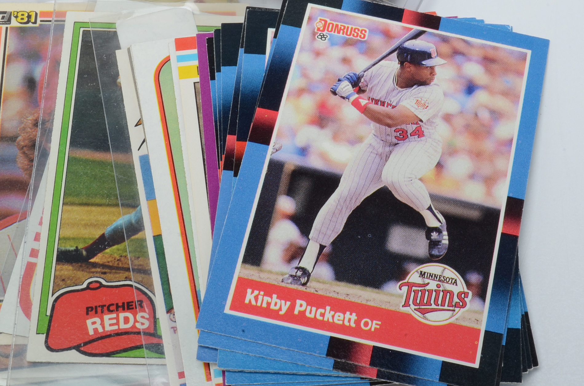 1980s Baseball Card Collection With Hall Of Fame and Star Players