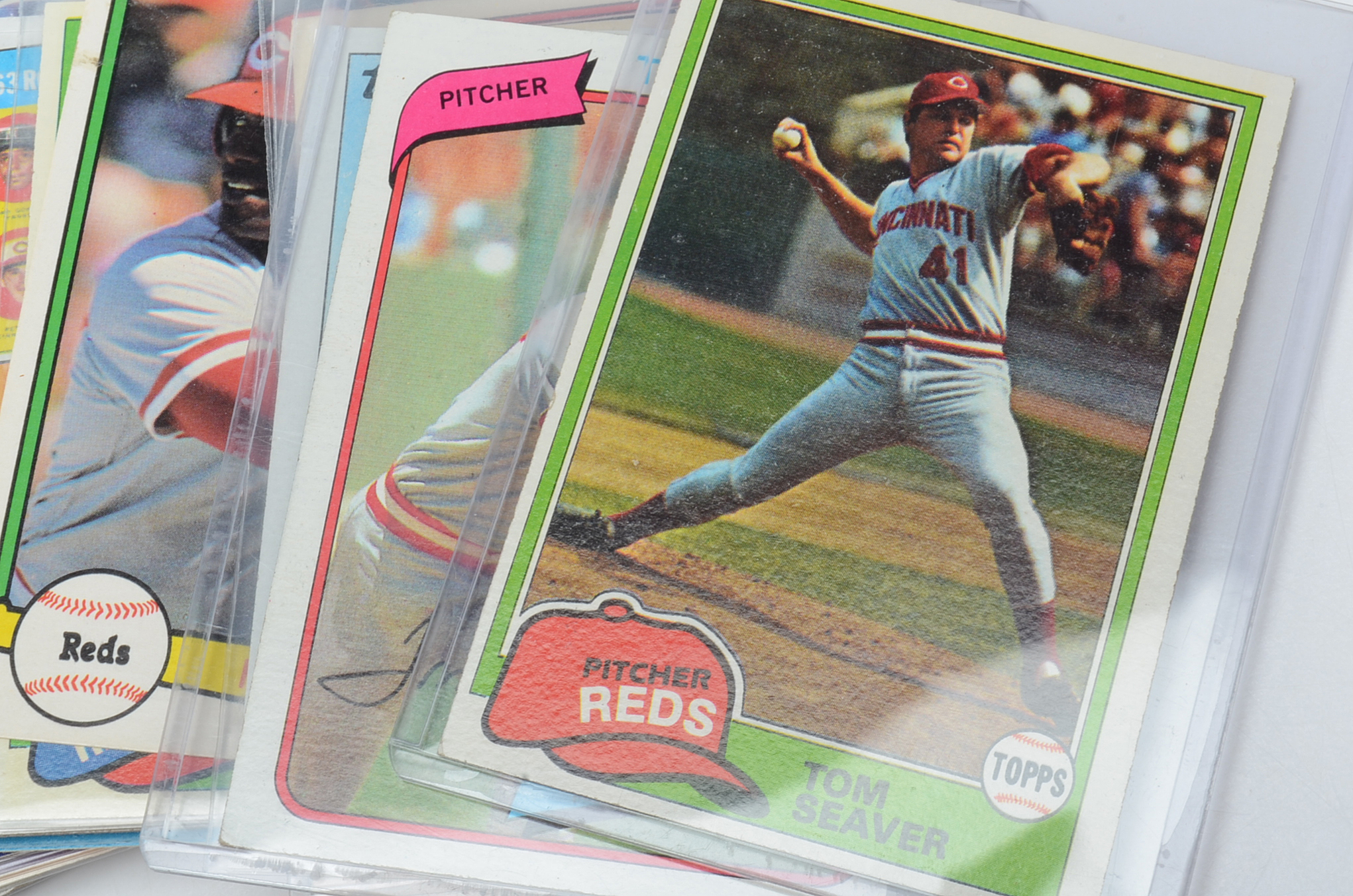 1980s Baseball Card Collection With Hall Of Fame and Star Players