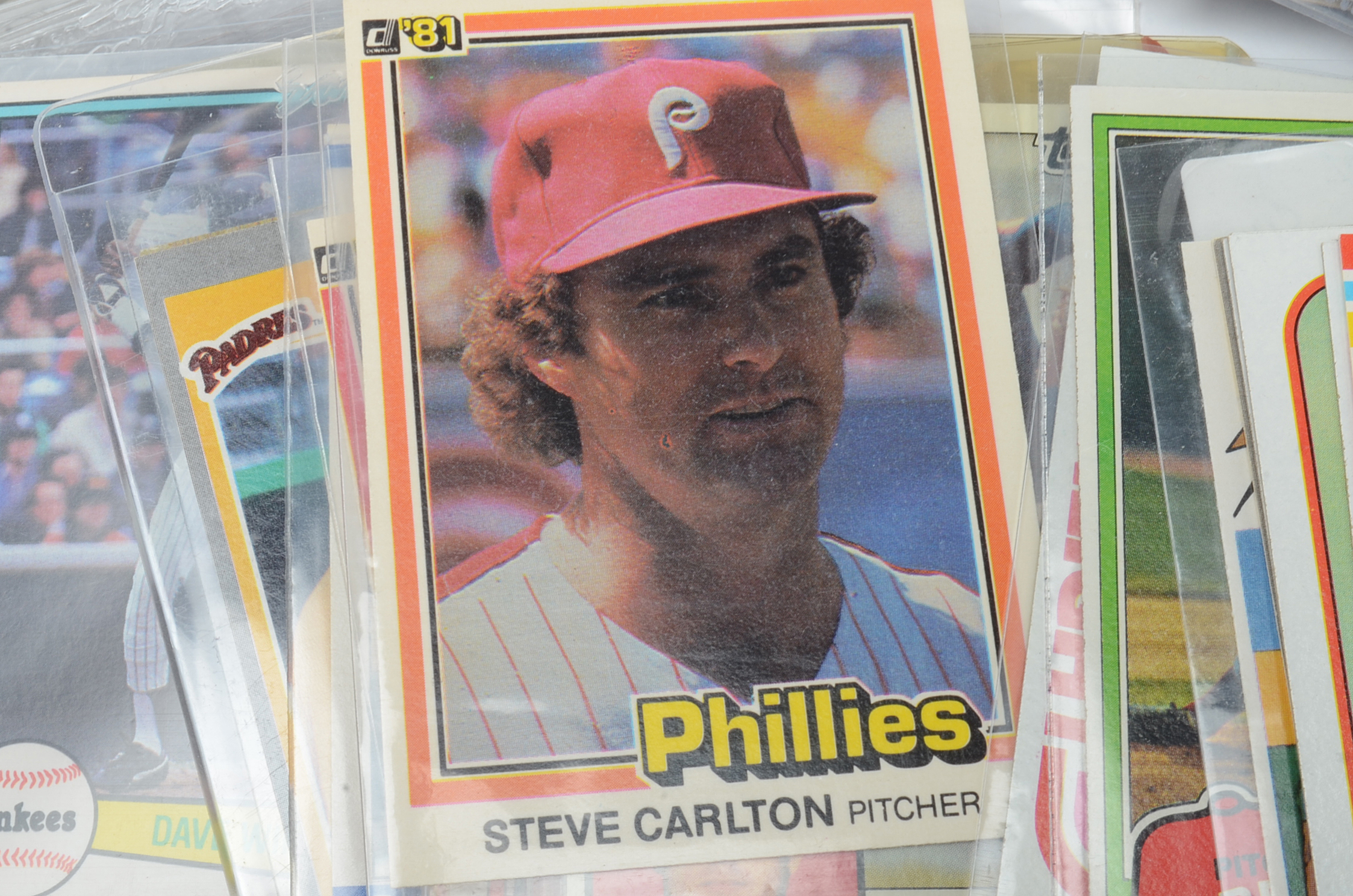 1980s Baseball Card Collection With Hall Of Fame and Star Players