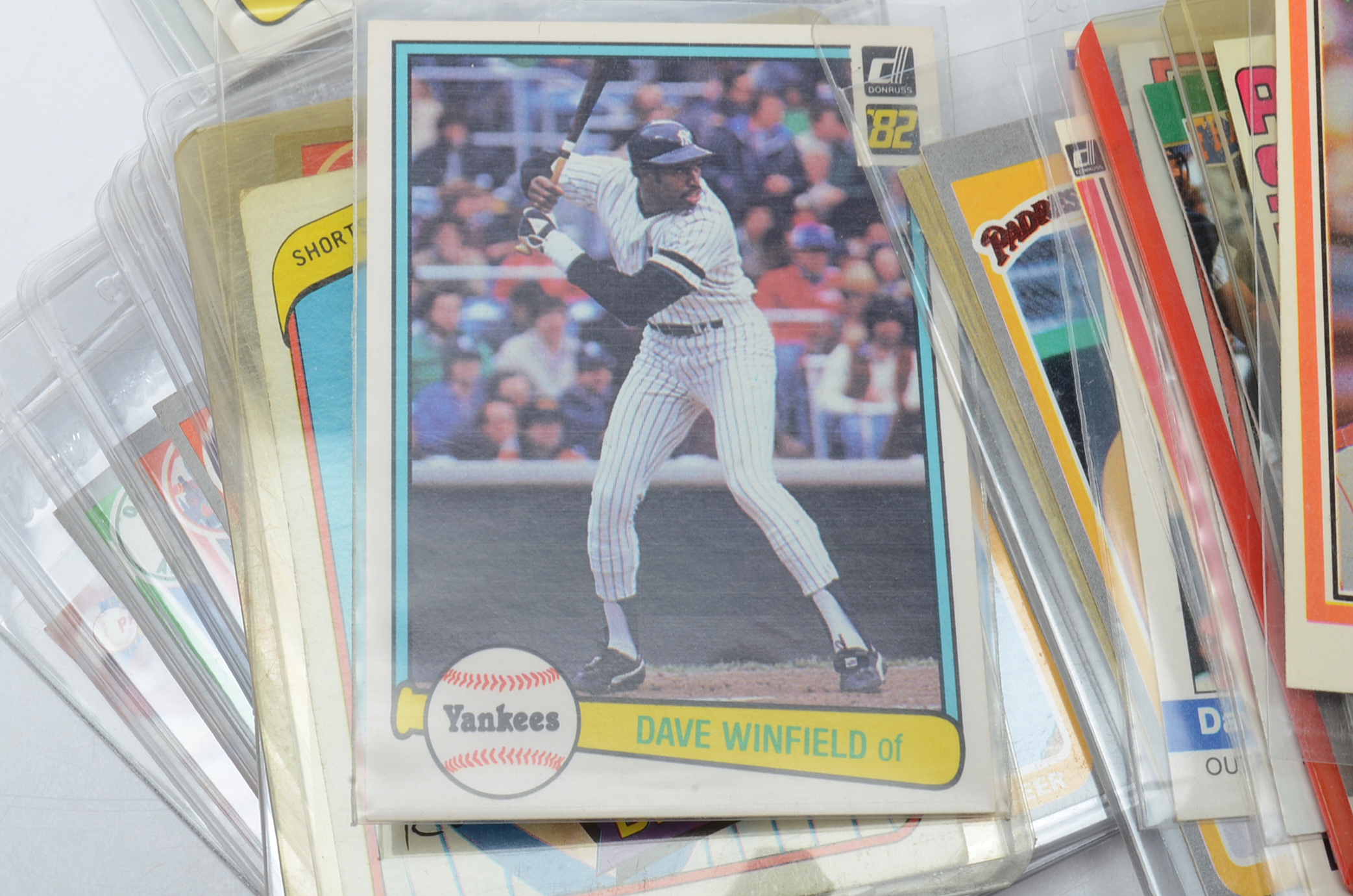 1980s Baseball Card Collection With Hall Of Fame and Star Players