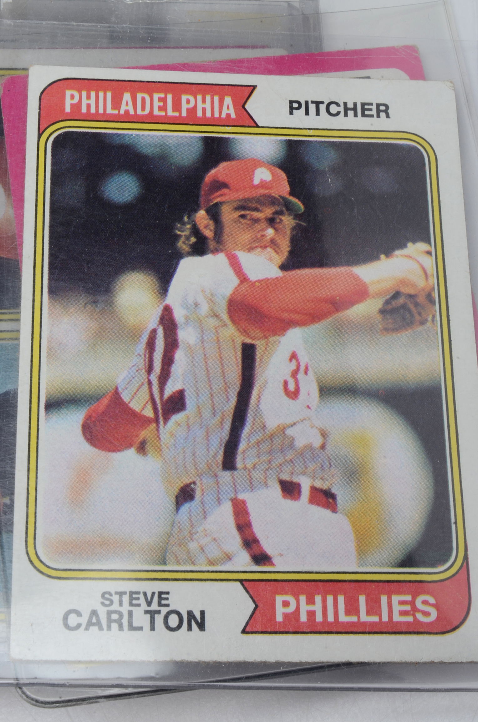 Thirty-Five 1970s Topps Baseball Cards With Hall Of Fame Players