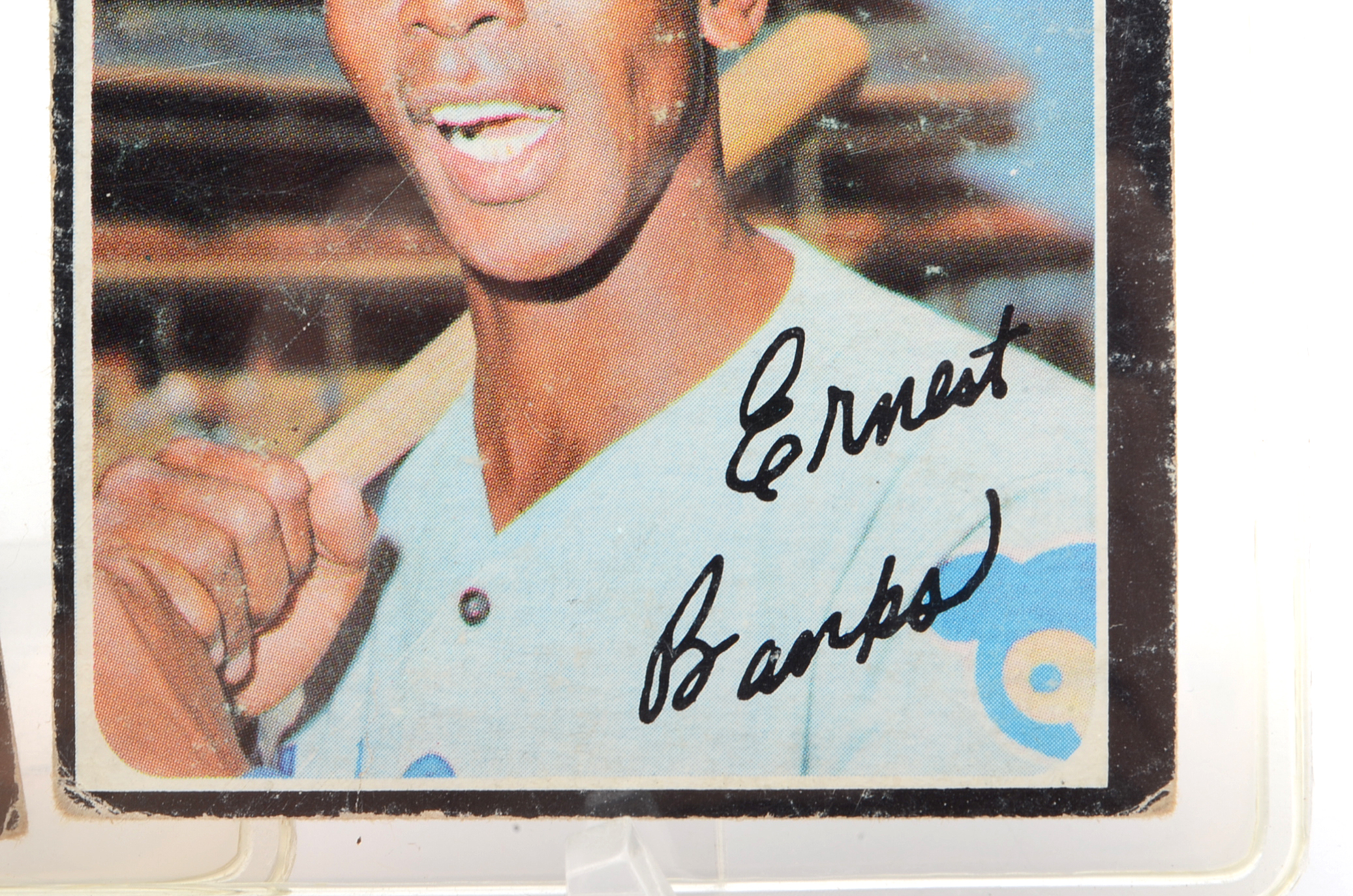 1971 Roberto Clemente and Ernie Banks Topps Baseball Cards