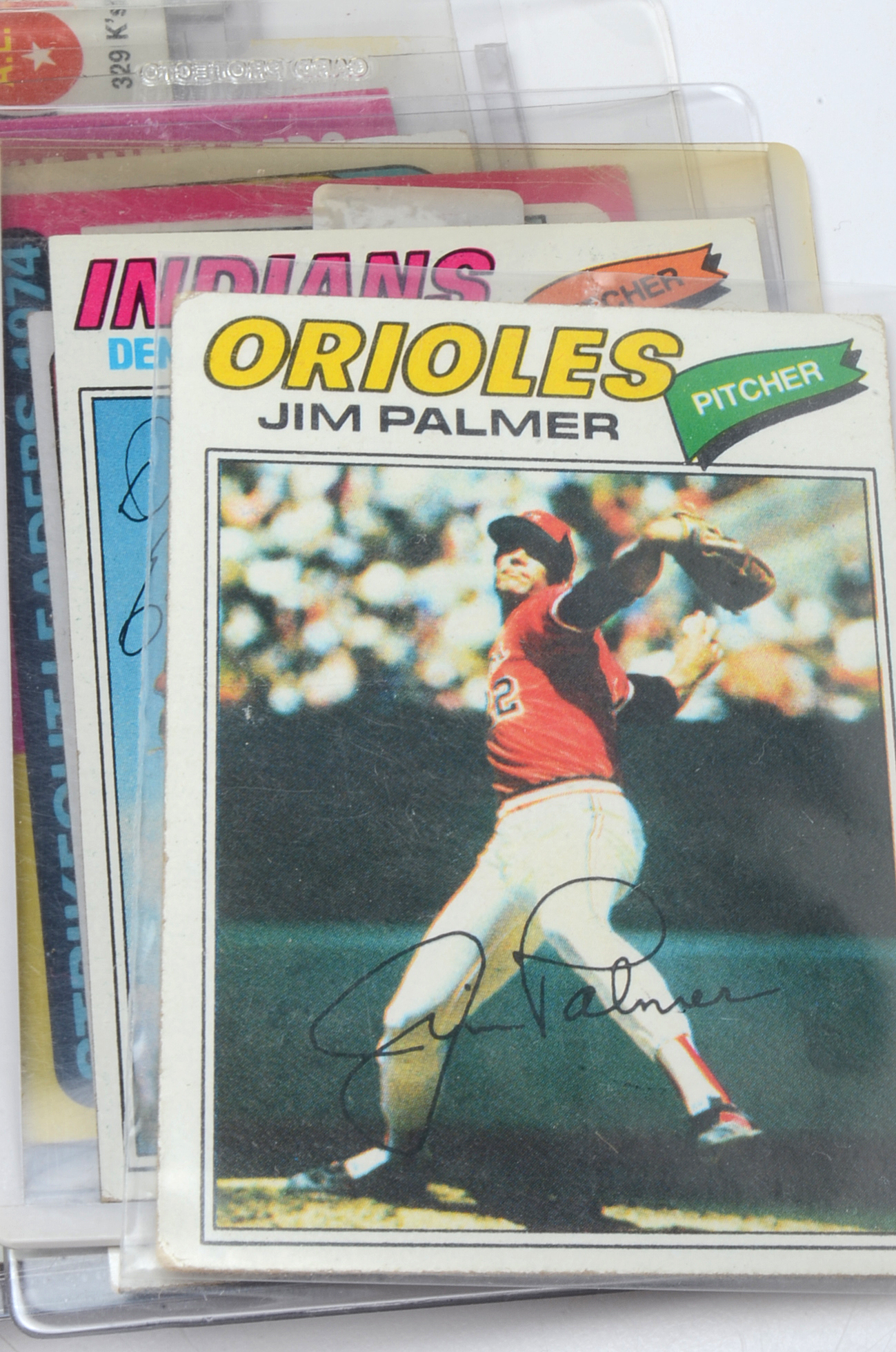 Thirty-Five 1970s Topps Baseball Cards With Hall Of Fame Players