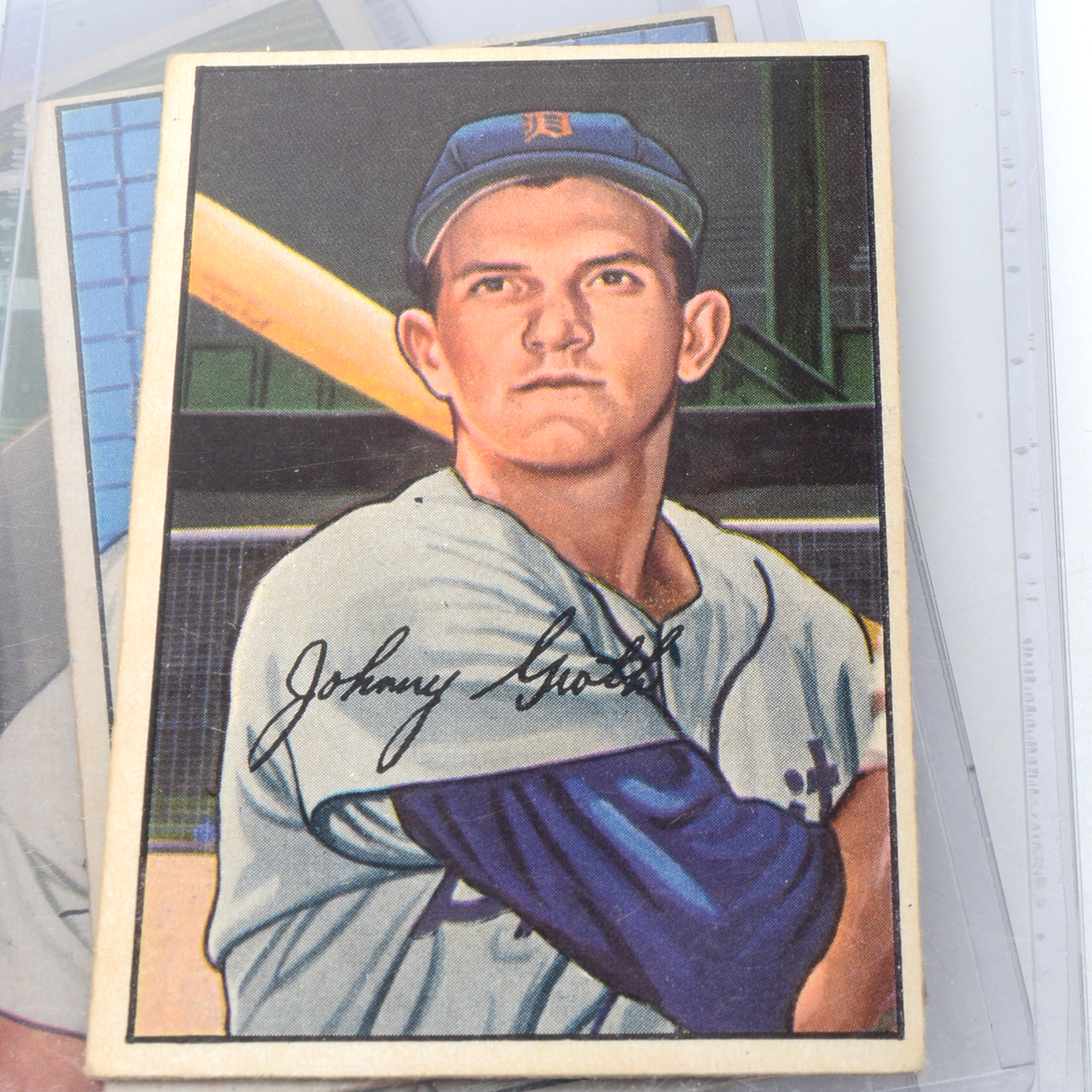 Eleven 1952 Bowman Baseball Player Cards
