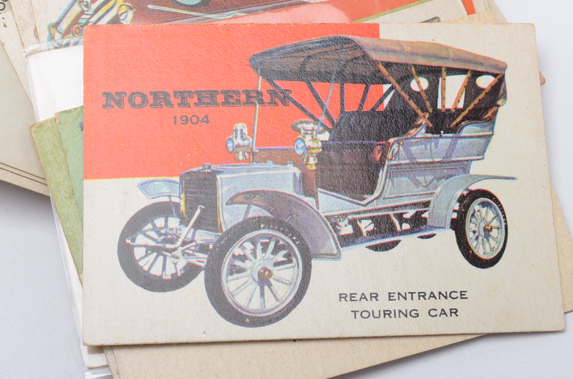 Eighty-Six 1954 Topps "World On Wheels" Trading Cards