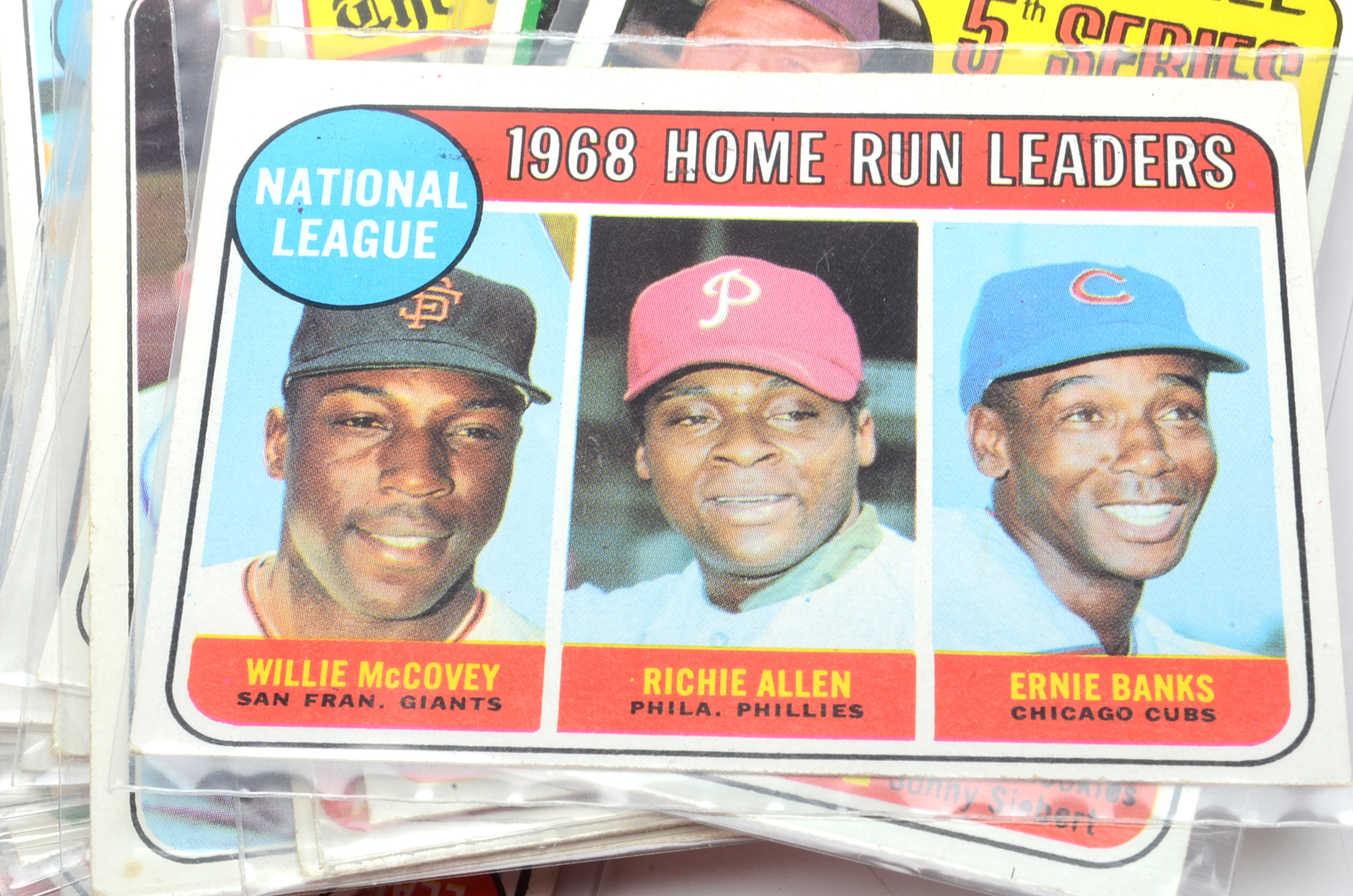 Twenty 1969 Topps Baseball Cards