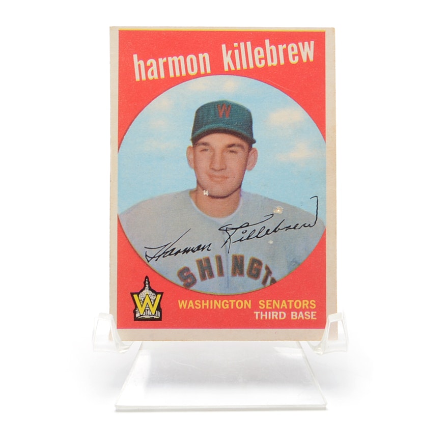 1959 Harmon Killebrew Topps Baseball Card