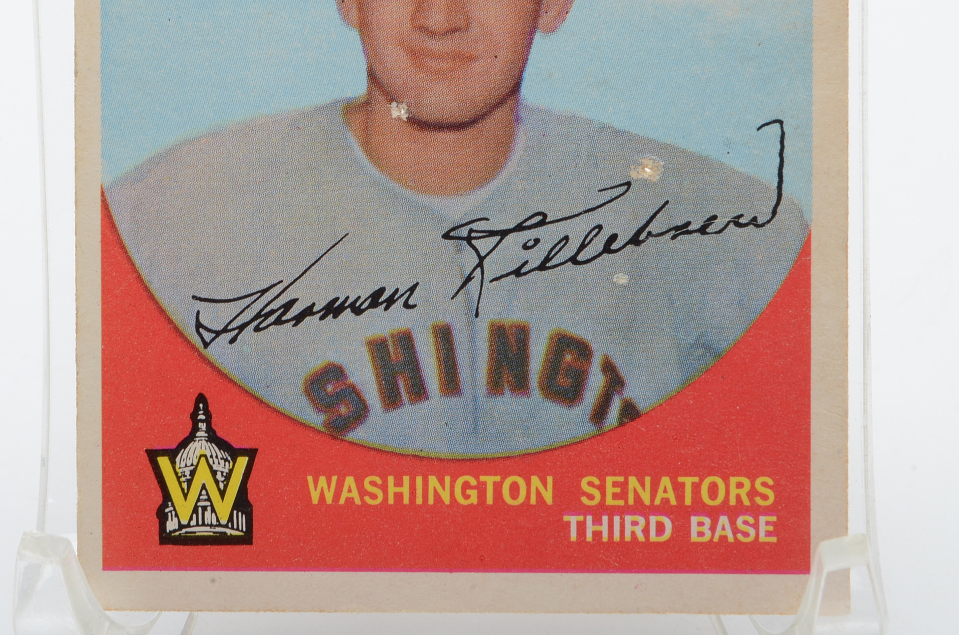 1959 Harmon Killebrew Topps Baseball Card